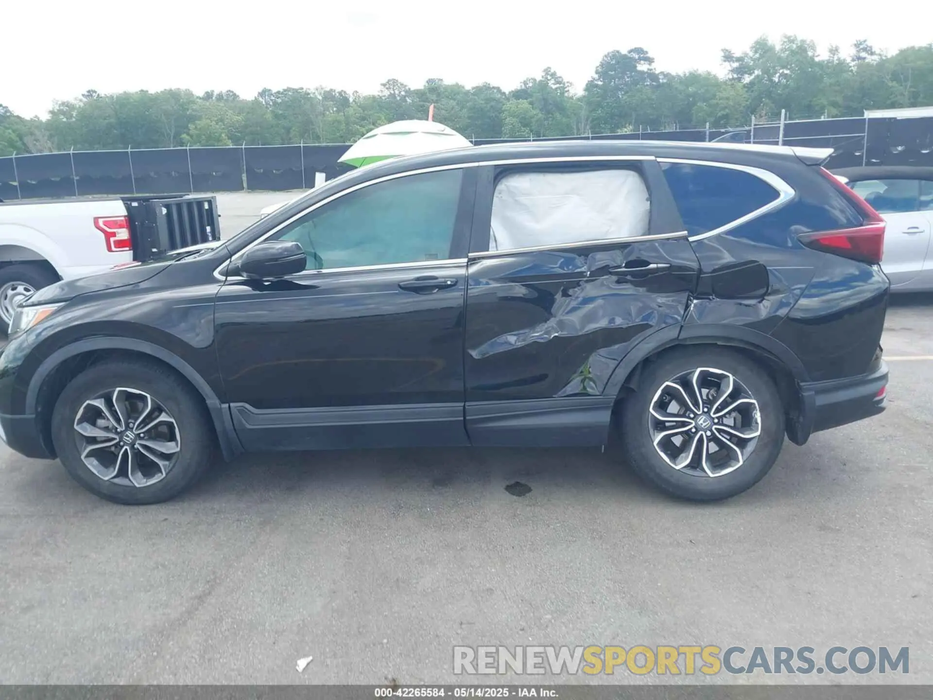 14 fotografías del automóvil dañado 5J6RW1H87LA014928 HONDA CR-V 2020