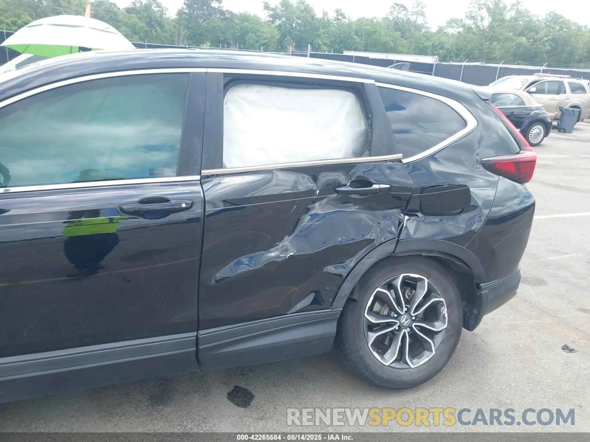 6 fotografías del automóvil dañado 5J6RW1H87LA014928 HONDA CR-V 2020