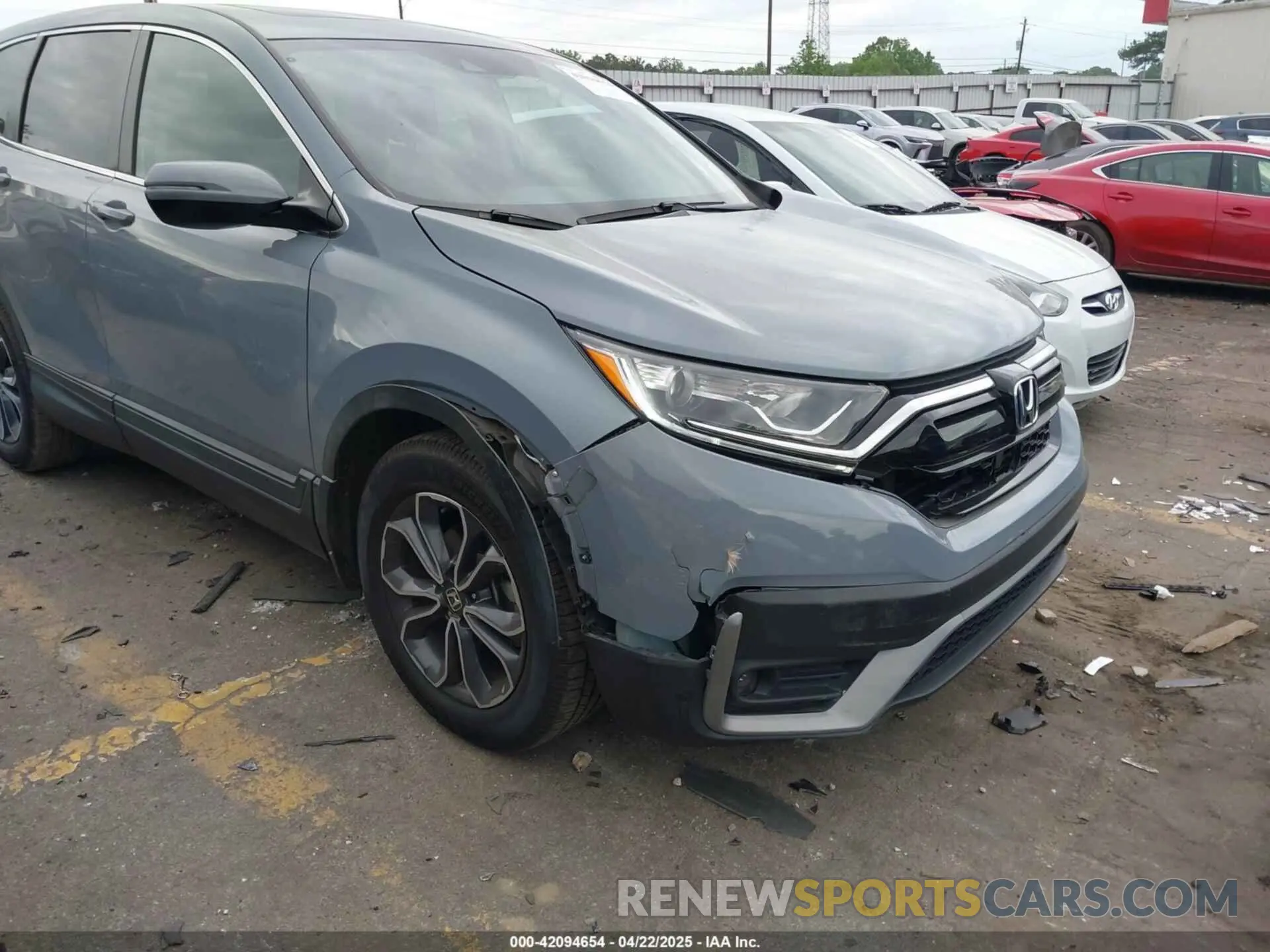 6 fotografías del automóvil dañado 5J6RW1H87LL002878 HONDA CR-V 2020