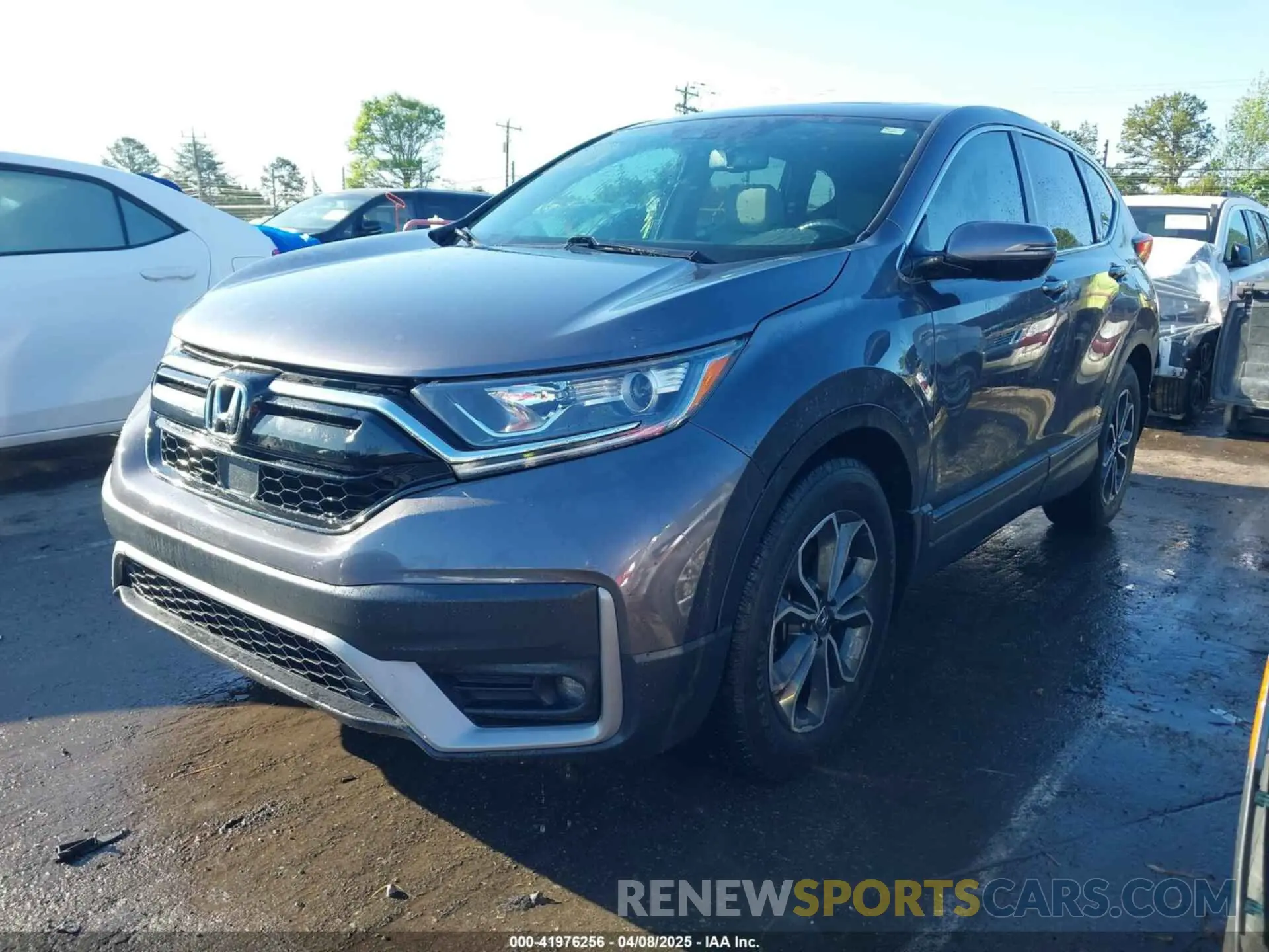 2 fotografías del automóvil dañado 5J6RW1H88LL014893 HONDA CR-V 2020