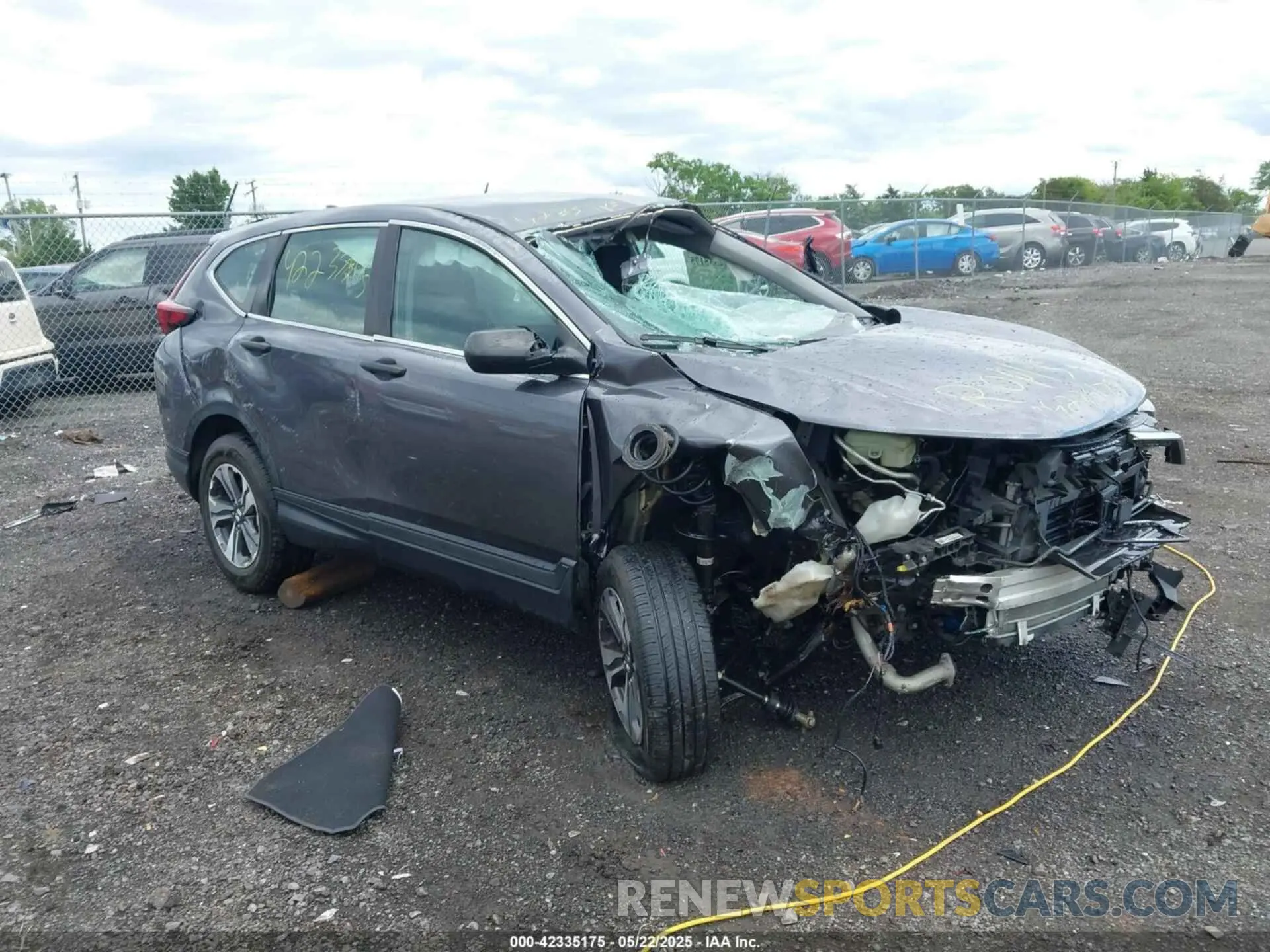 1 fotografías del automóvil dañado 5J6RW2H20LL014937 HONDA CR-V 2020