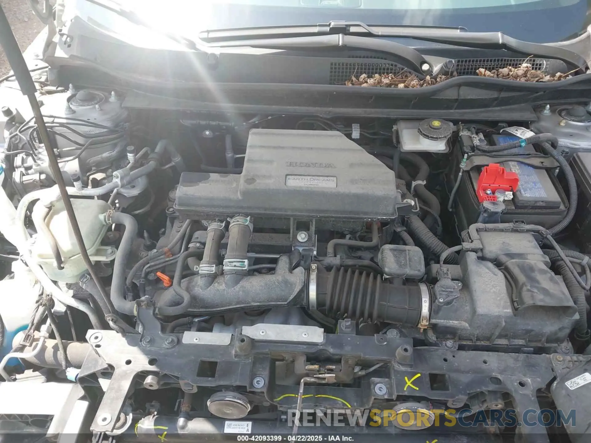 10 fotografías del automóvil dañado 5J6RW2H23LL020666 HONDA CR-V 2020