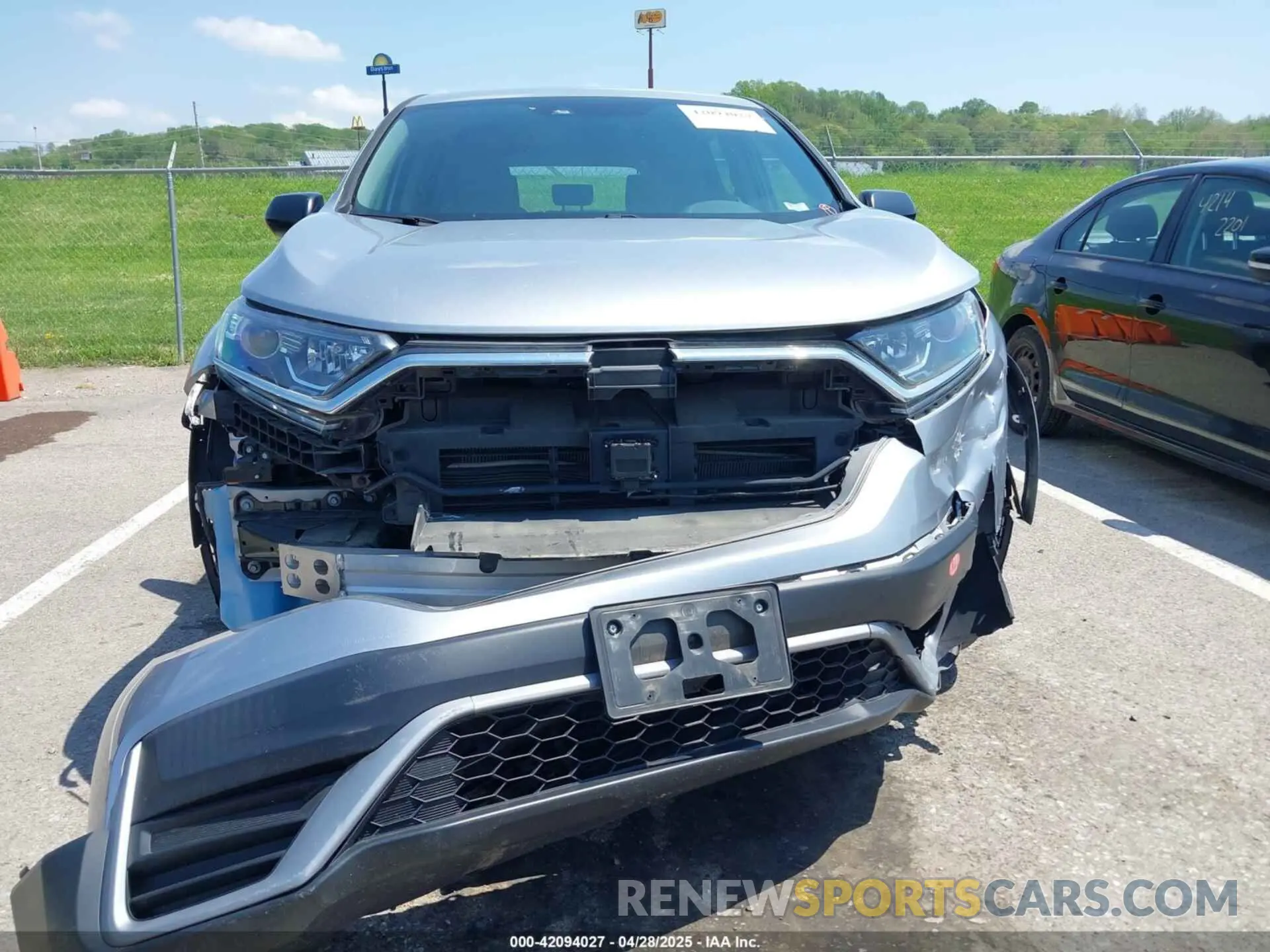 13 fotografías del automóvil dañado 5J6RW2H24LA014970 HONDA CR-V 2020