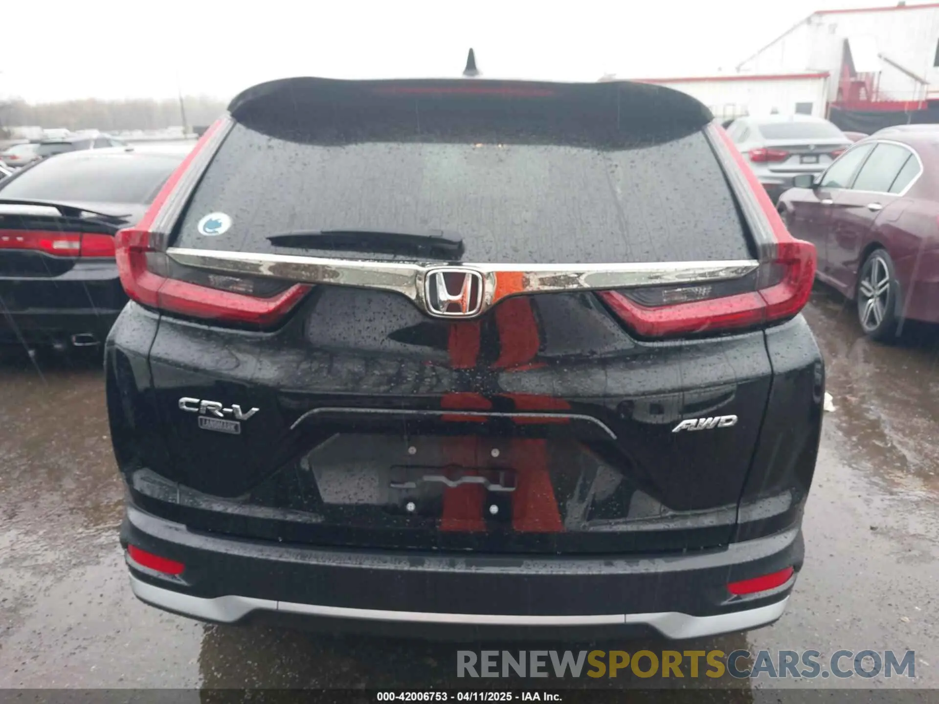 16 fotografías del automóvil dañado 5J6RW2H50LA009355 HONDA CR-V 2020