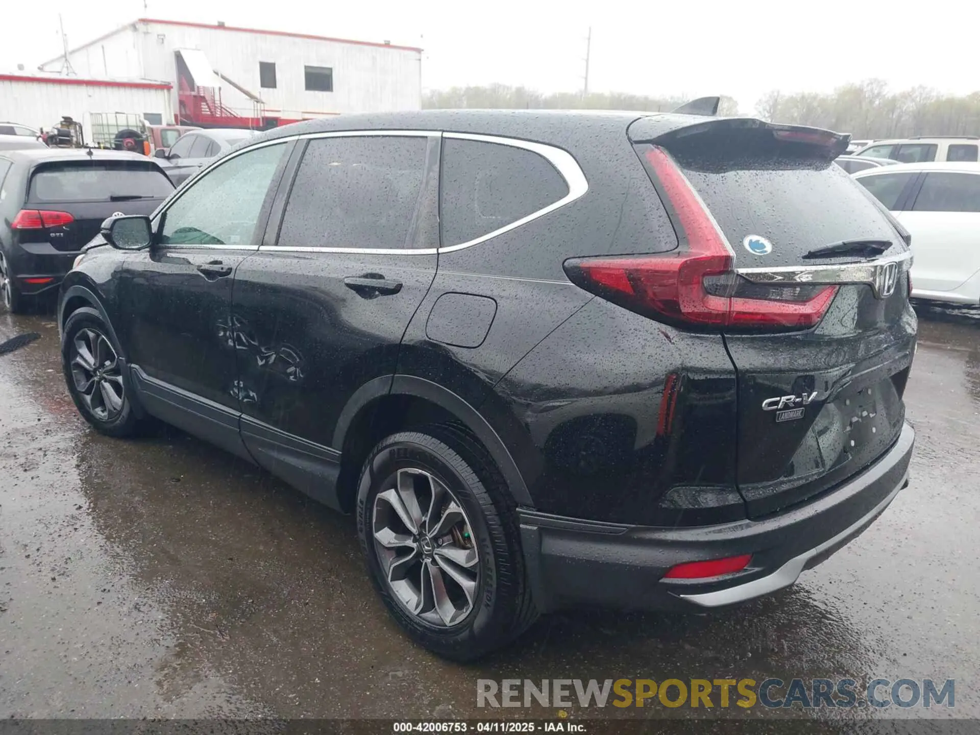 3 fotografías del automóvil dañado 5J6RW2H50LA009355 HONDA CR-V 2020