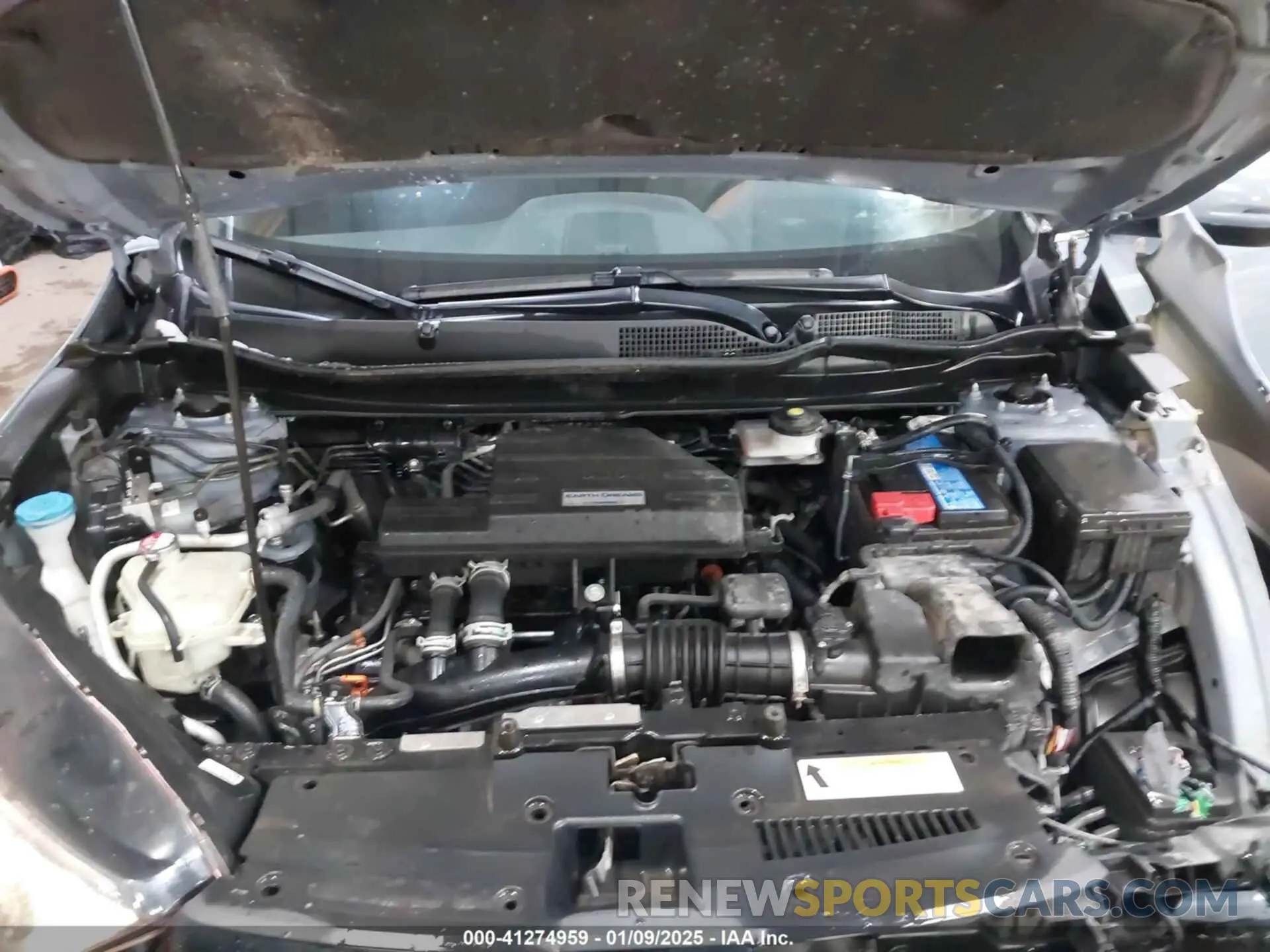 10 fotografías del automóvil dañado 5J6RW2H50LA015477 HONDA CR-V 2020