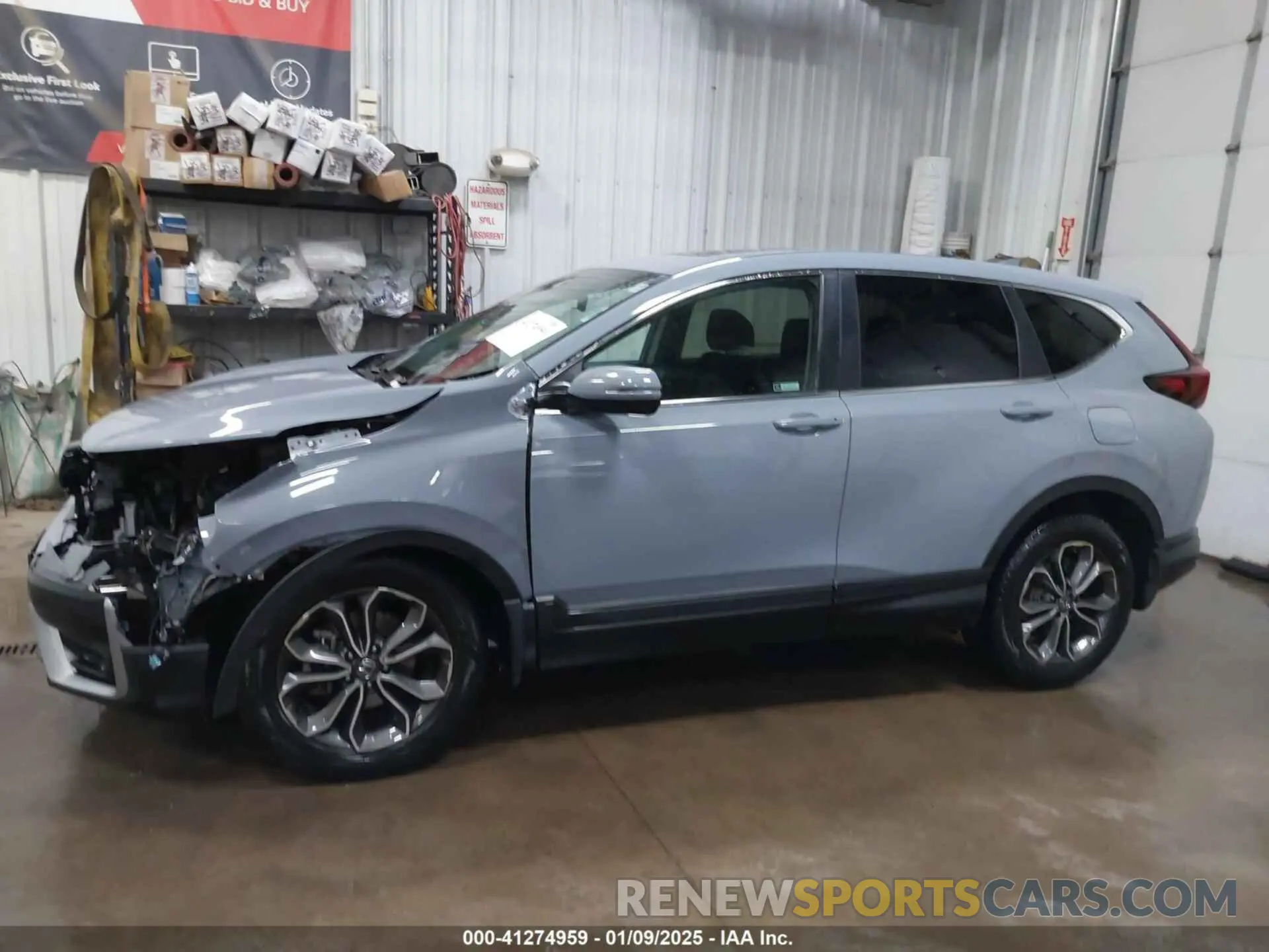 15 fotografías del automóvil dañado 5J6RW2H50LA015477 HONDA CR-V 2020