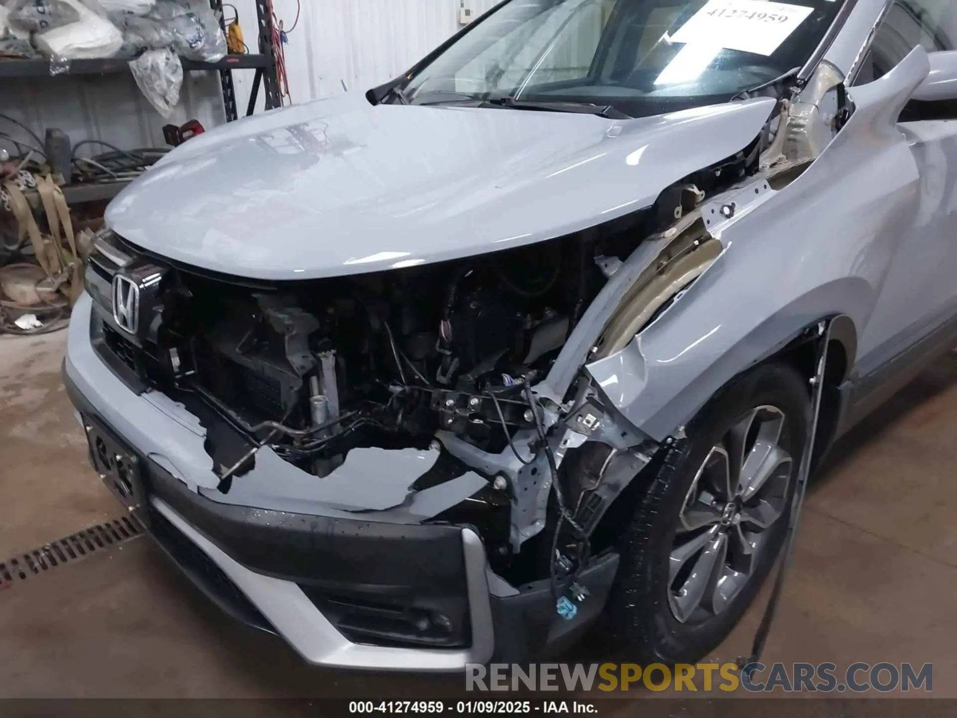 6 fotografías del automóvil dañado 5J6RW2H50LA015477 HONDA CR-V 2020