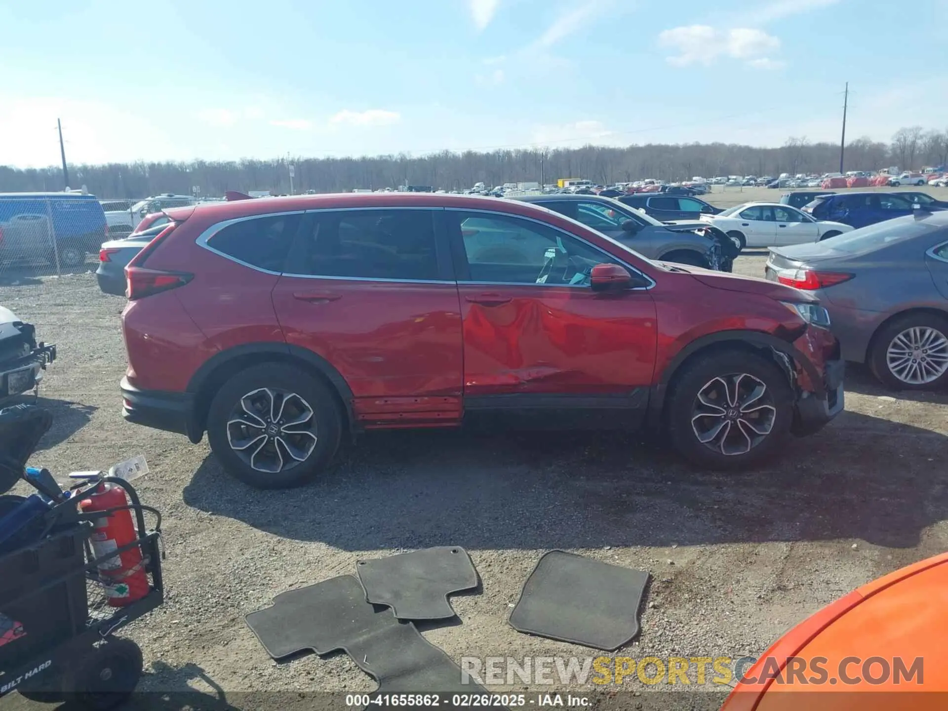 13 fotografías del automóvil dañado 5J6RW2H56LL025788 HONDA CR-V 2020