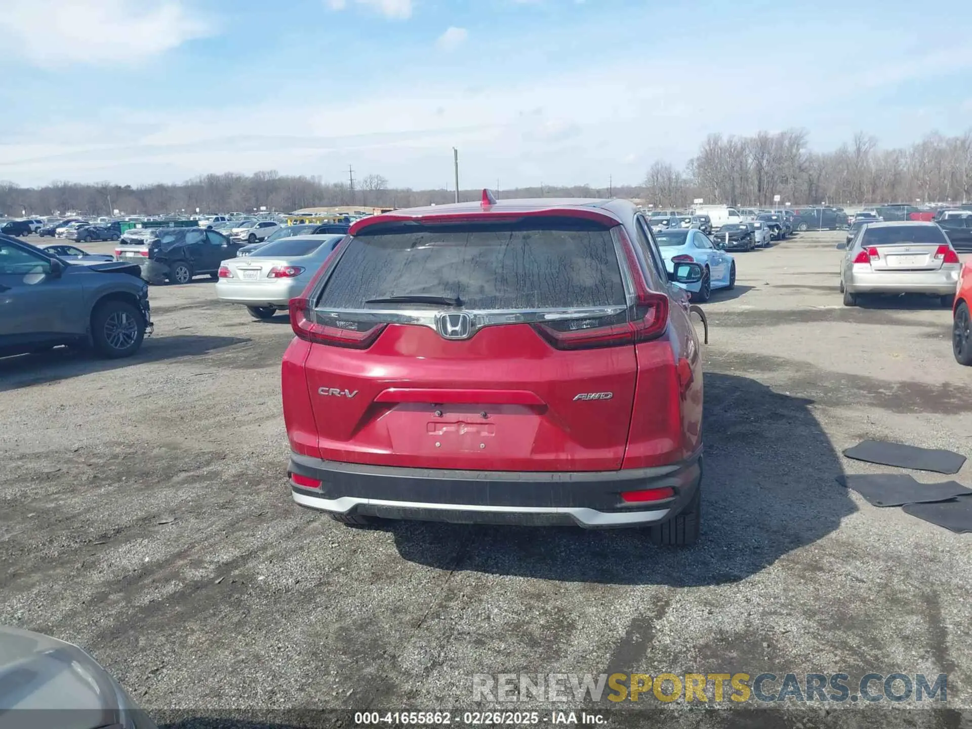 16 fotografías del automóvil dañado 5J6RW2H56LL025788 HONDA CR-V 2020