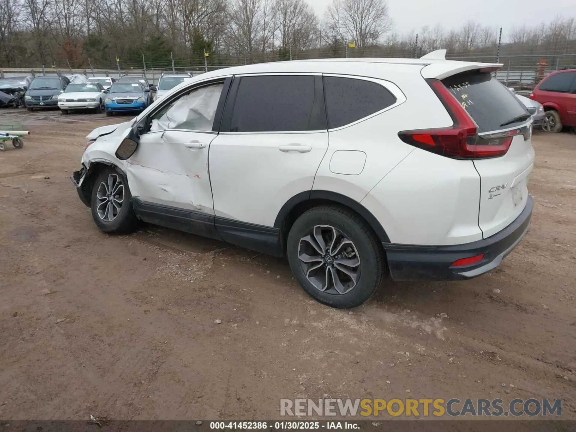 3 fotografías del automóvil dañado 5J6RW2H59LL027969 HONDA CR-V 2020