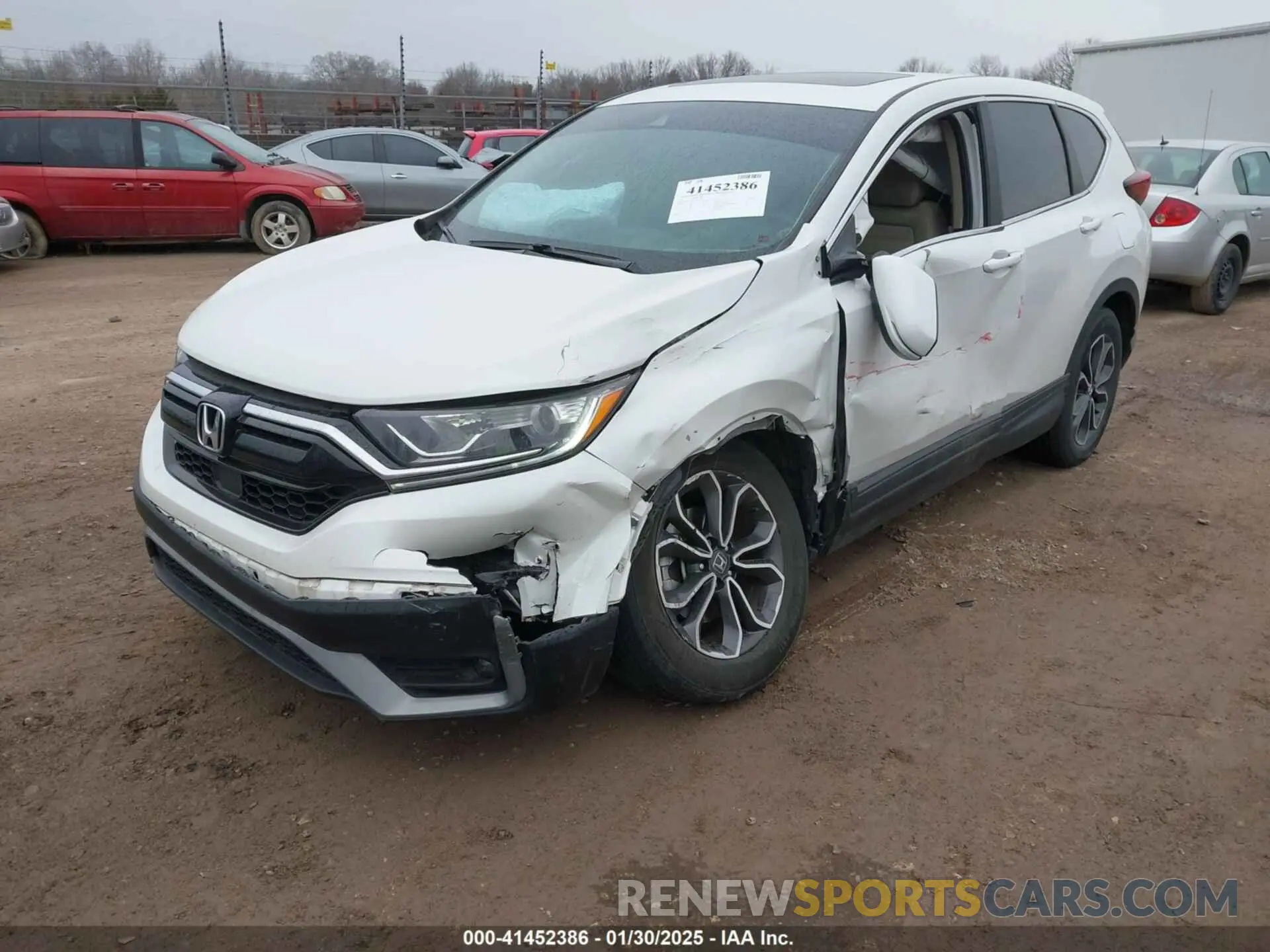 6 fotografías del automóvil dañado 5J6RW2H59LL027969 HONDA CR-V 2020