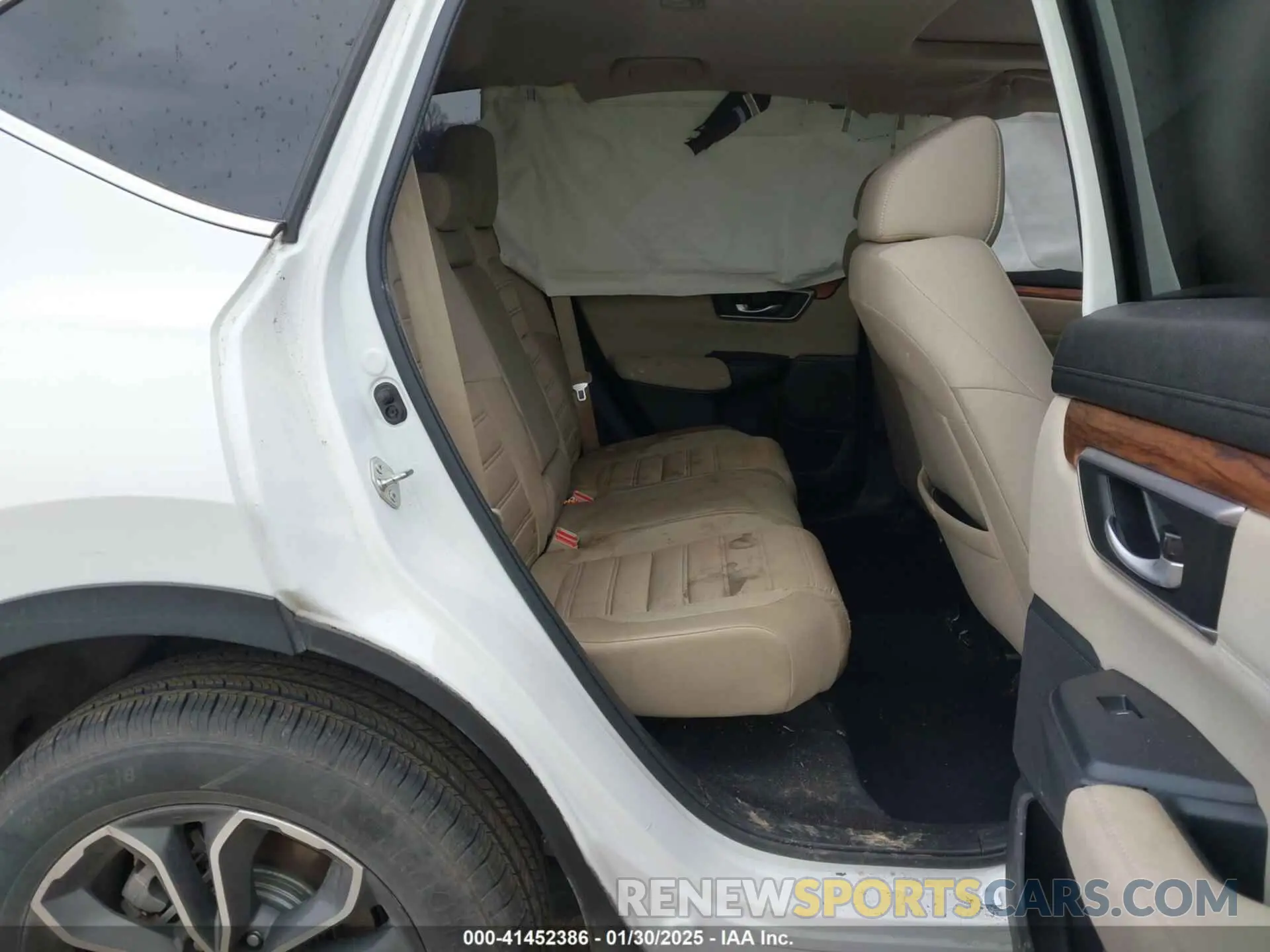 8 fotografías del automóvil dañado 5J6RW2H59LL027969 HONDA CR-V 2020