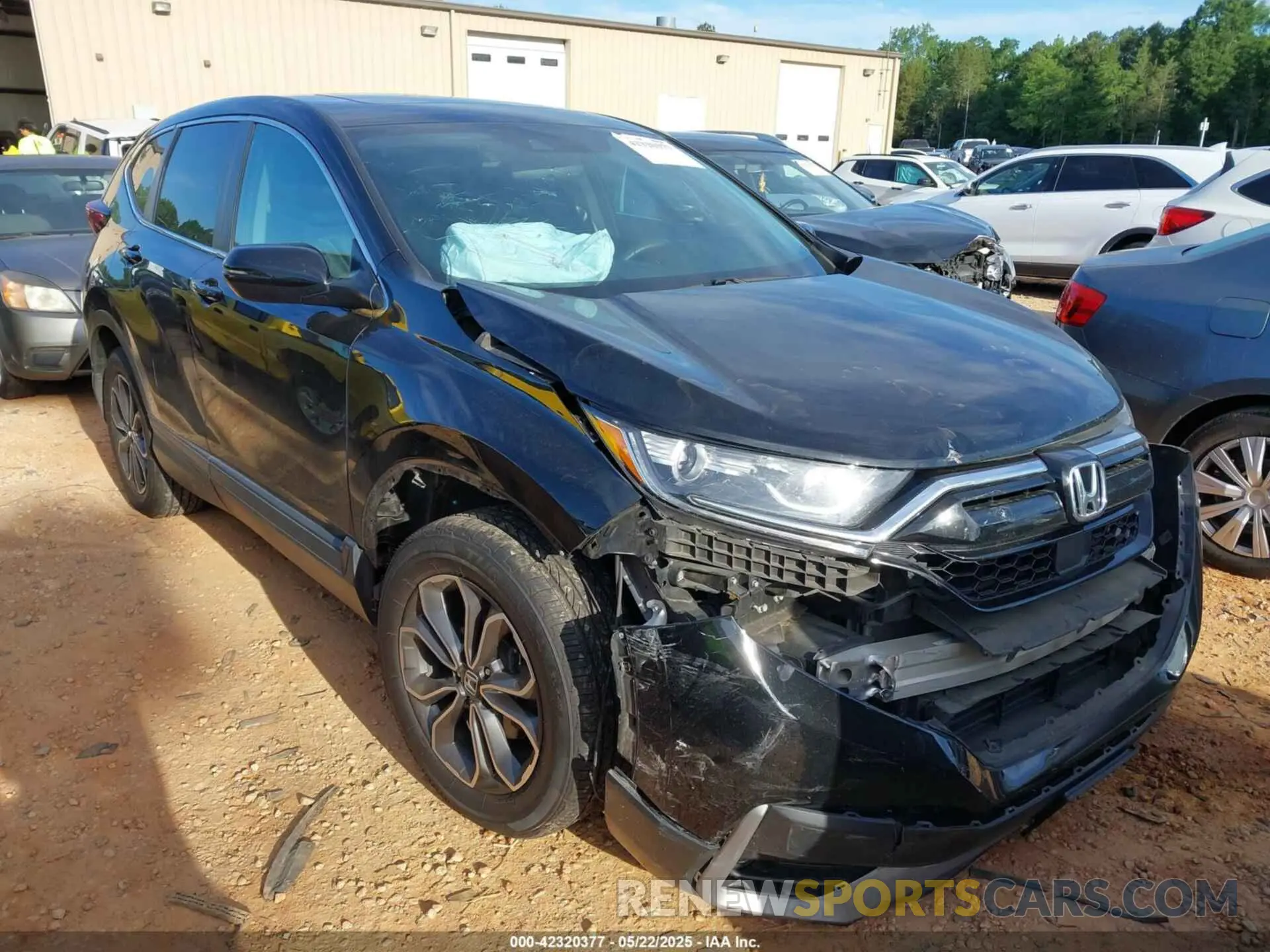 1 fotografías del automóvil dañado 5J6RW2H5XLA006091 HONDA CR-V 2020