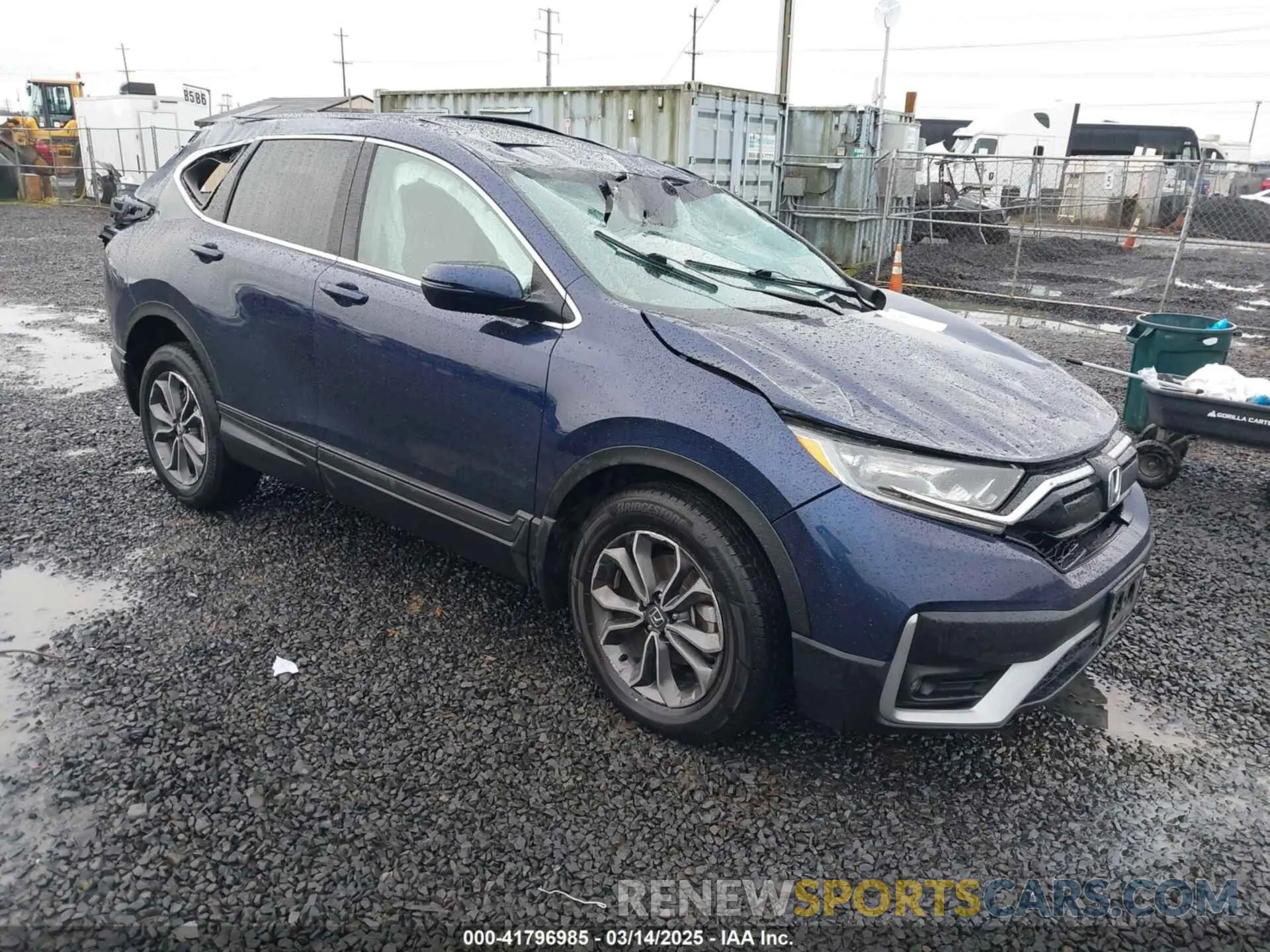 1 fotografías del automóvil dañado 5J6RW2H81LA005437 HONDA CR-V 2020