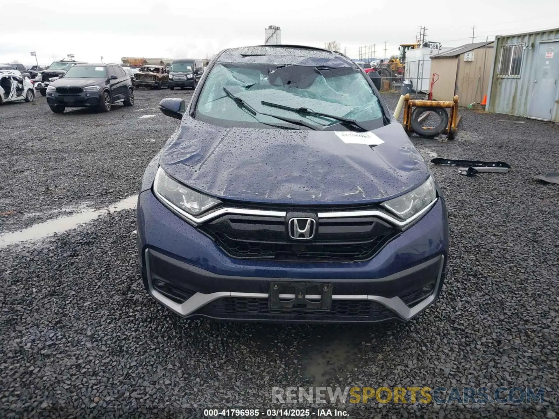 13 fotografías del automóvil dañado 5J6RW2H81LA005437 HONDA CR-V 2020