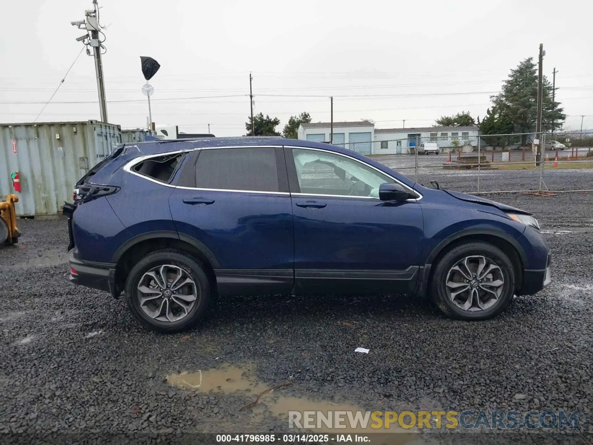 14 fotografías del automóvil dañado 5J6RW2H81LA005437 HONDA CR-V 2020