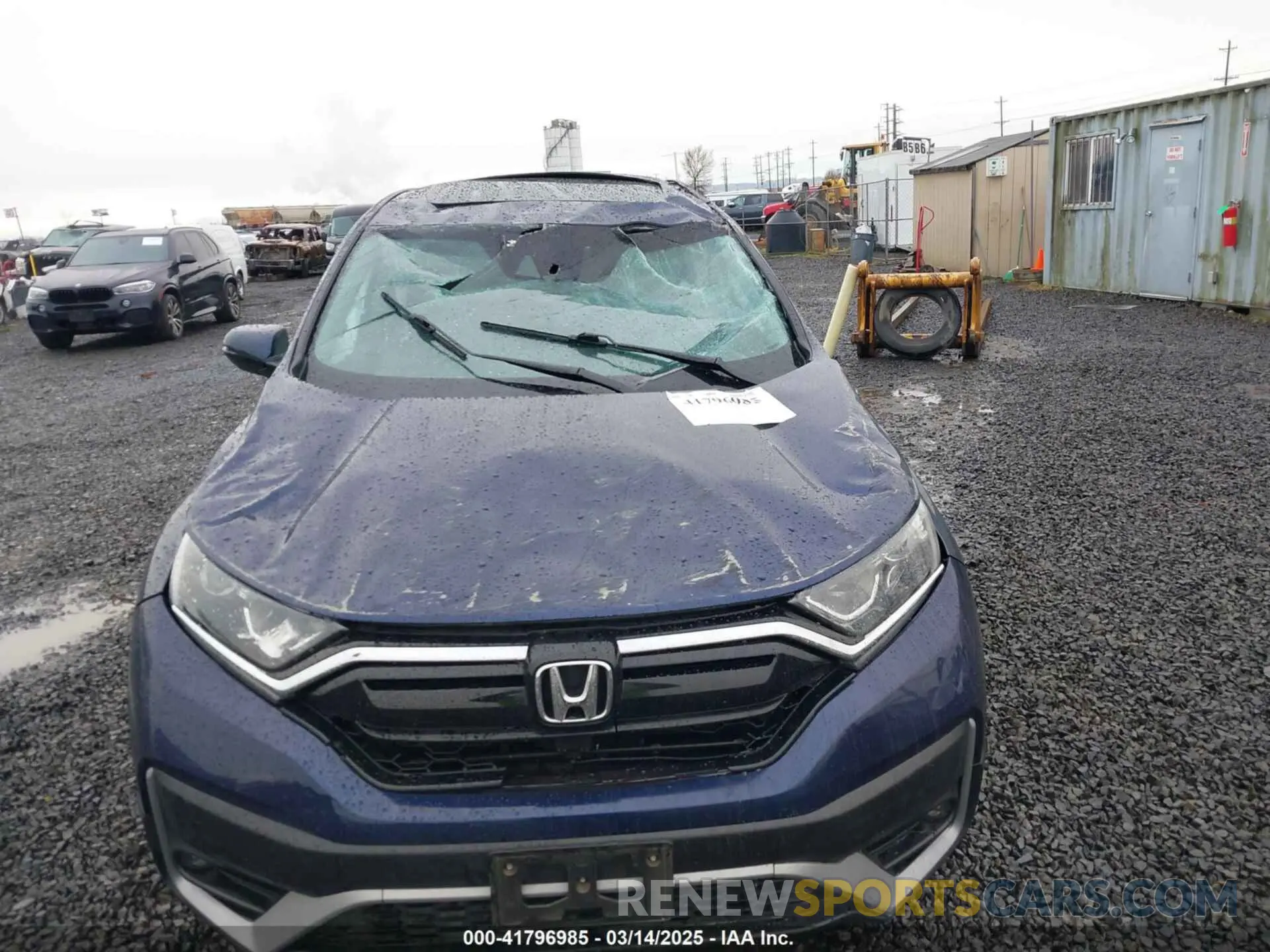 6 fotografías del automóvil dañado 5J6RW2H81LA005437 HONDA CR-V 2020