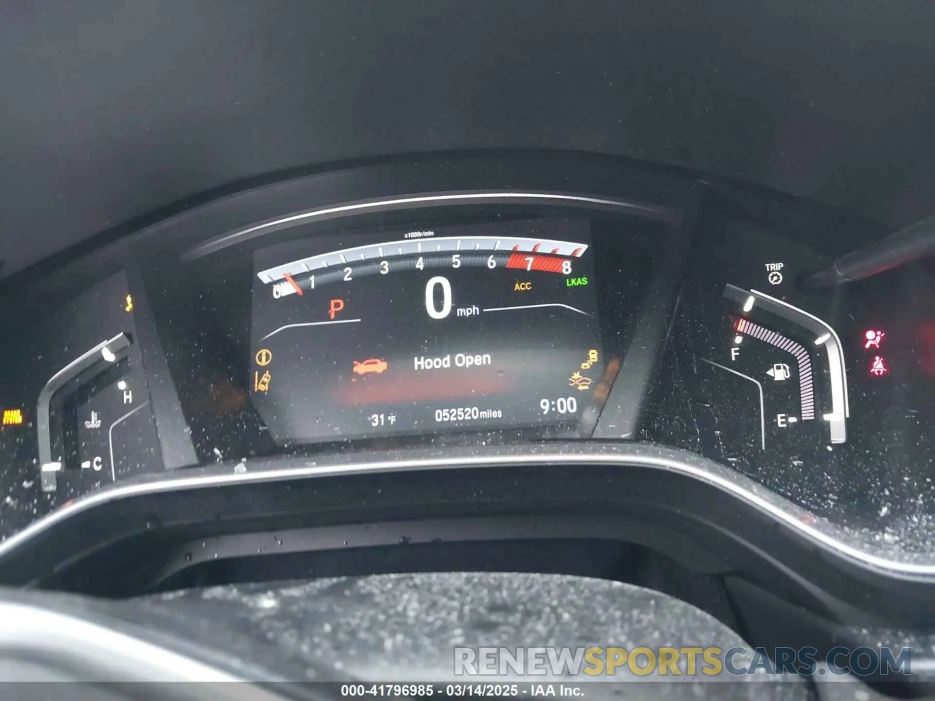 7 fotografías del automóvil dañado 5J6RW2H81LA005437 HONDA CR-V 2020