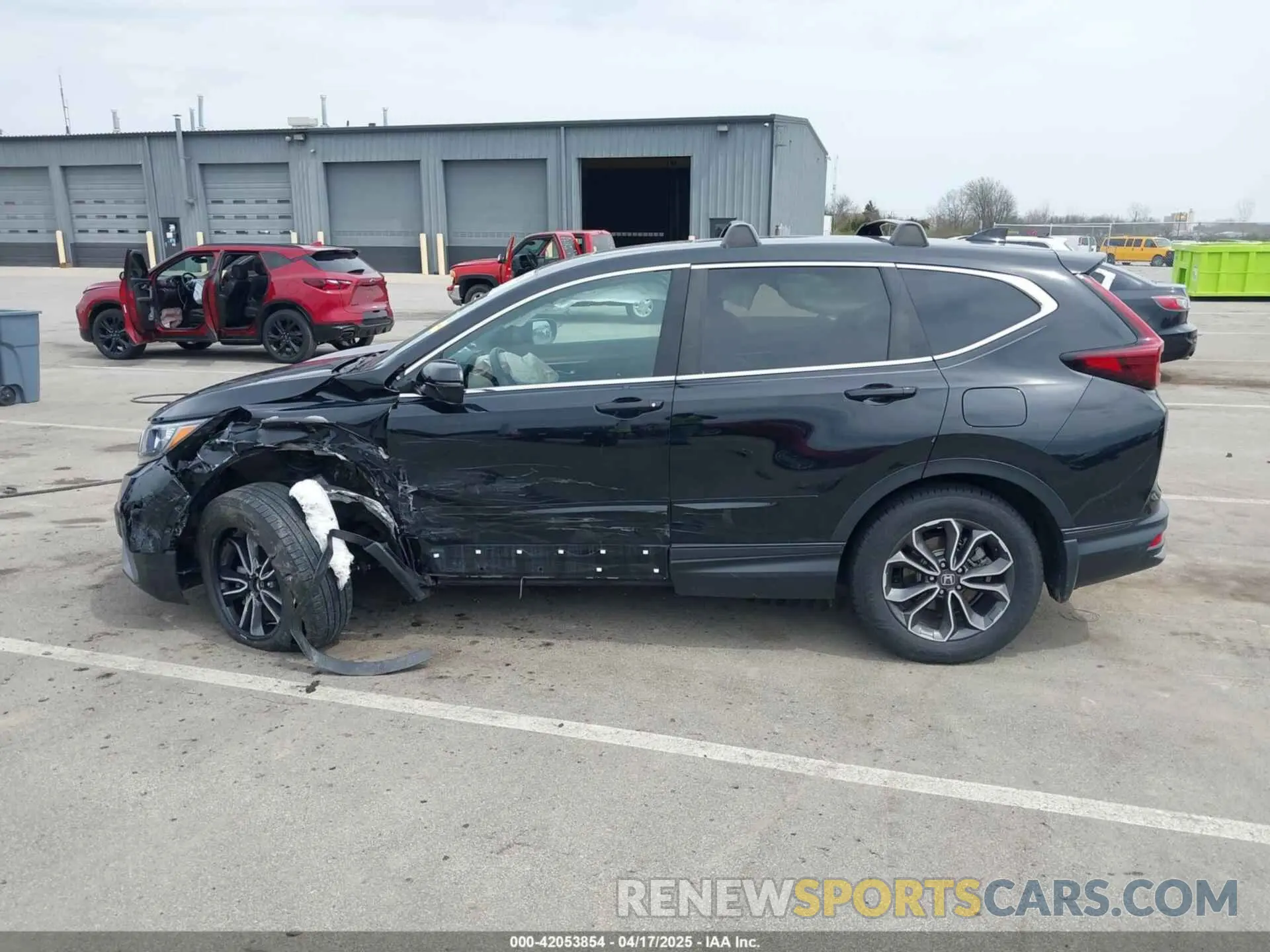 15 fotografías del automóvil dañado 5J6RW2H81LL032206 HONDA CR-V 2020