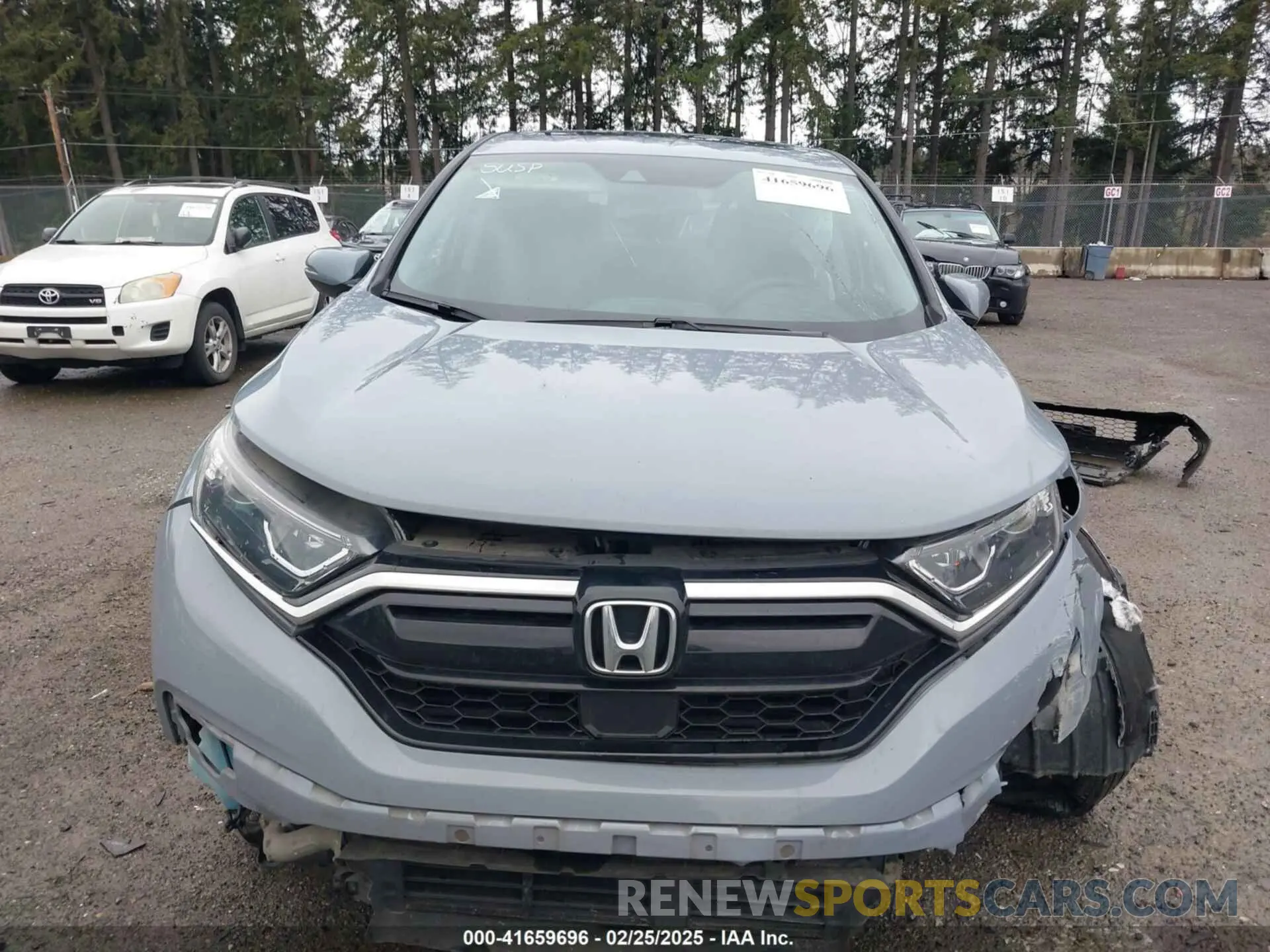 13 fotografías del automóvil dañado 5J6RW2H83LA001938 HONDA CR-V 2020