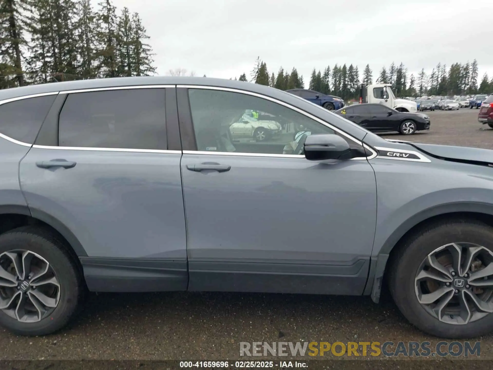14 fotografías del automóvil dañado 5J6RW2H83LA001938 HONDA CR-V 2020