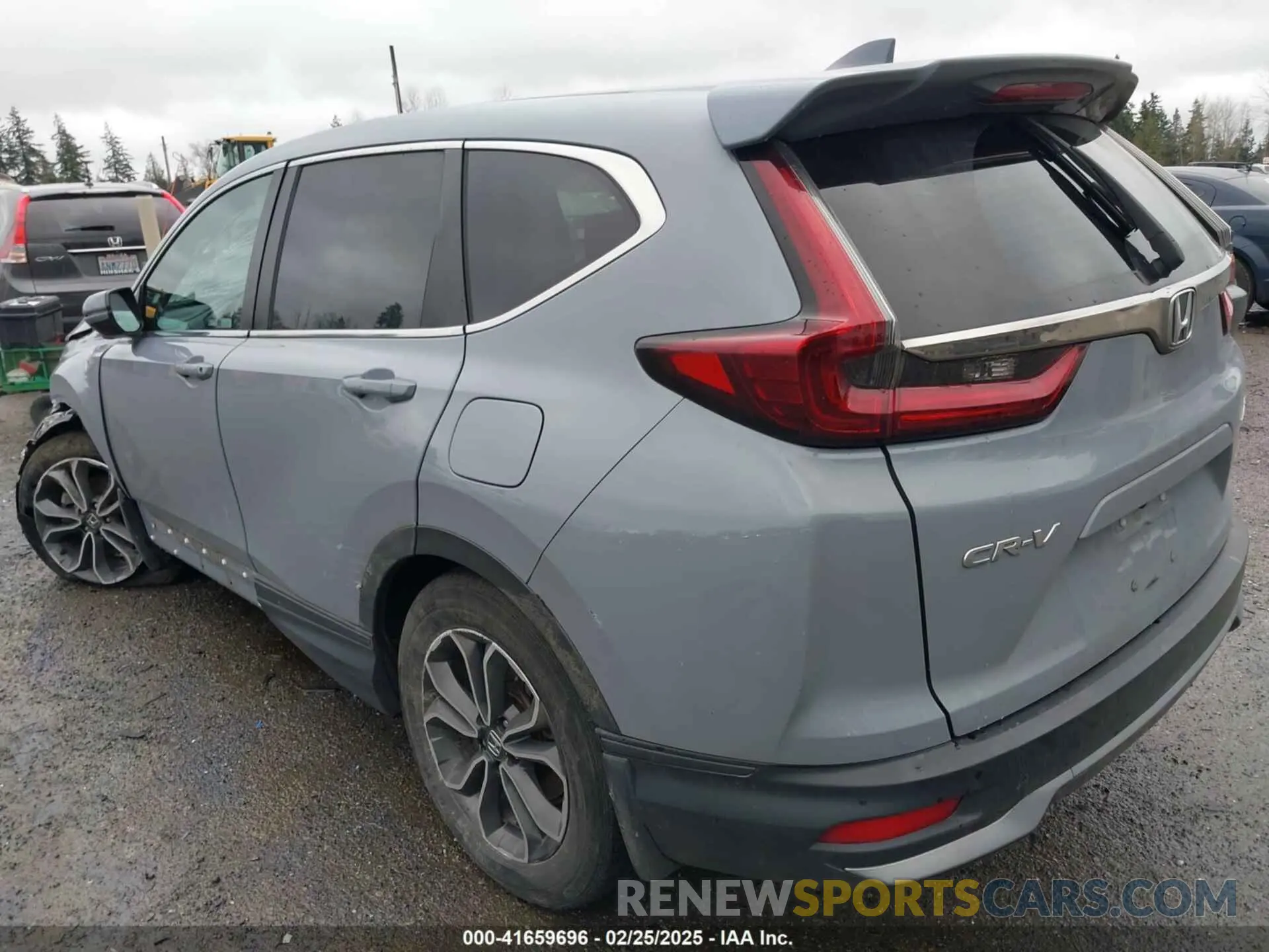 3 fotografías del automóvil dañado 5J6RW2H83LA001938 HONDA CR-V 2020