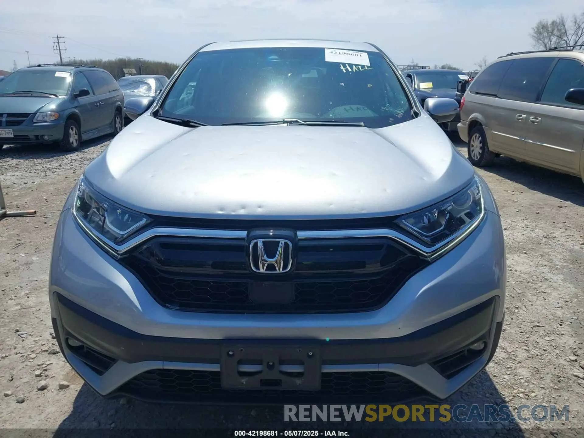 12 fotografías del automóvil dañado 5J6RW2H83LL041537 HONDA CR-V 2020