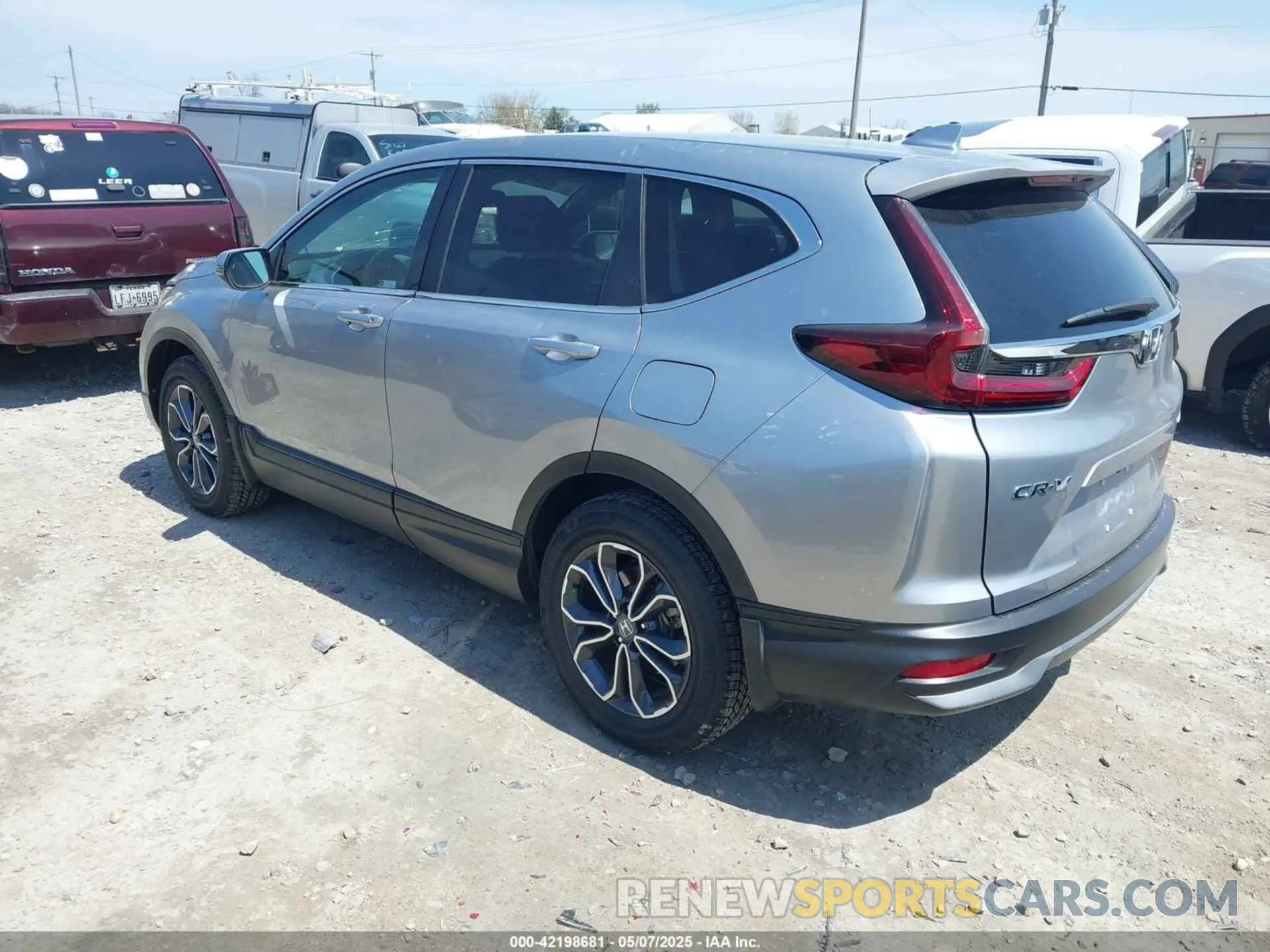 3 fotografías del automóvil dañado 5J6RW2H83LL041537 HONDA CR-V 2020