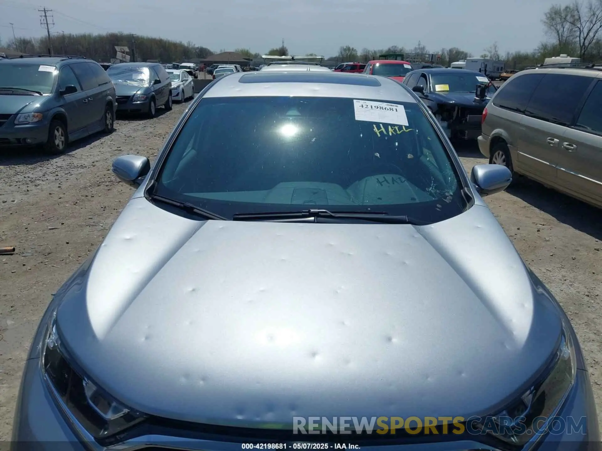 6 fotografías del automóvil dañado 5J6RW2H83LL041537 HONDA CR-V 2020