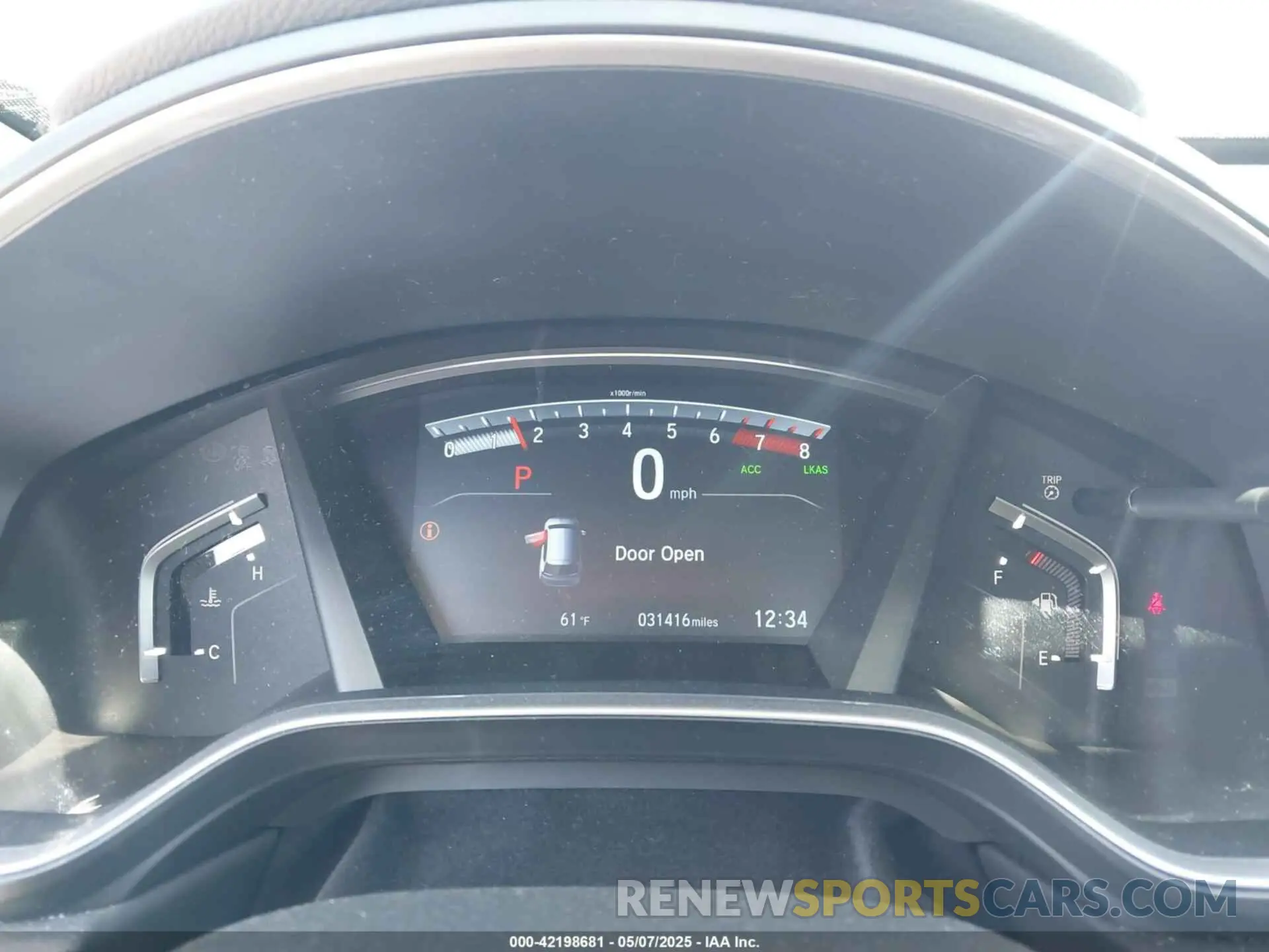 7 fotografías del automóvil dañado 5J6RW2H83LL041537 HONDA CR-V 2020