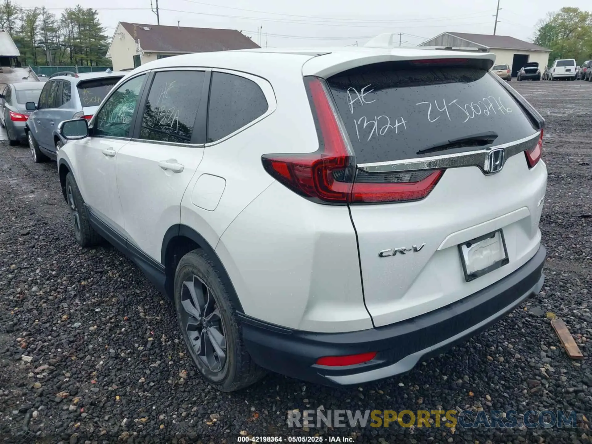 3 fotografías del automóvil dañado 5J6RW2H86LA019432 HONDA CR-V 2020
