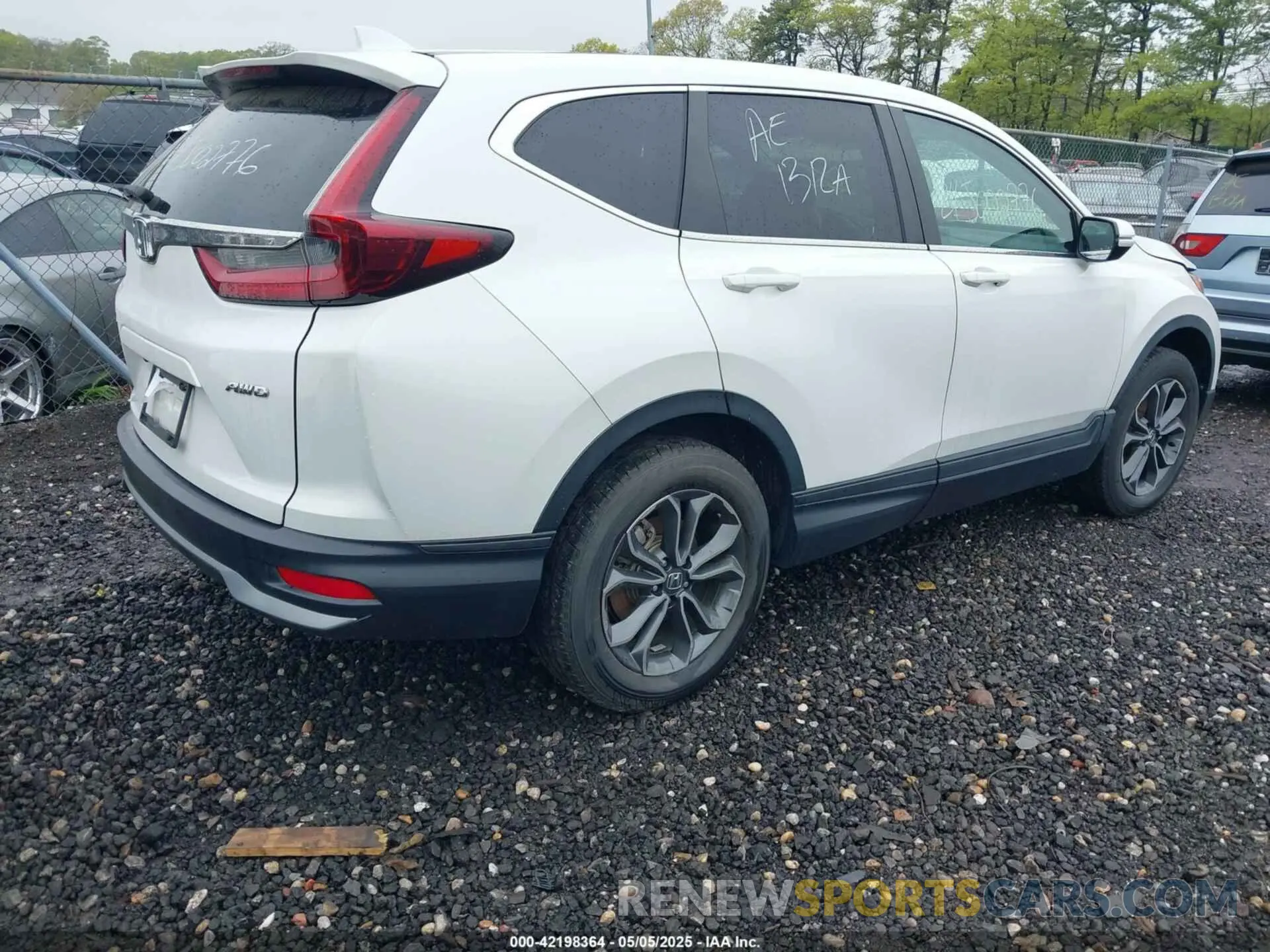 4 fotografías del automóvil dañado 5J6RW2H86LA019432 HONDA CR-V 2020