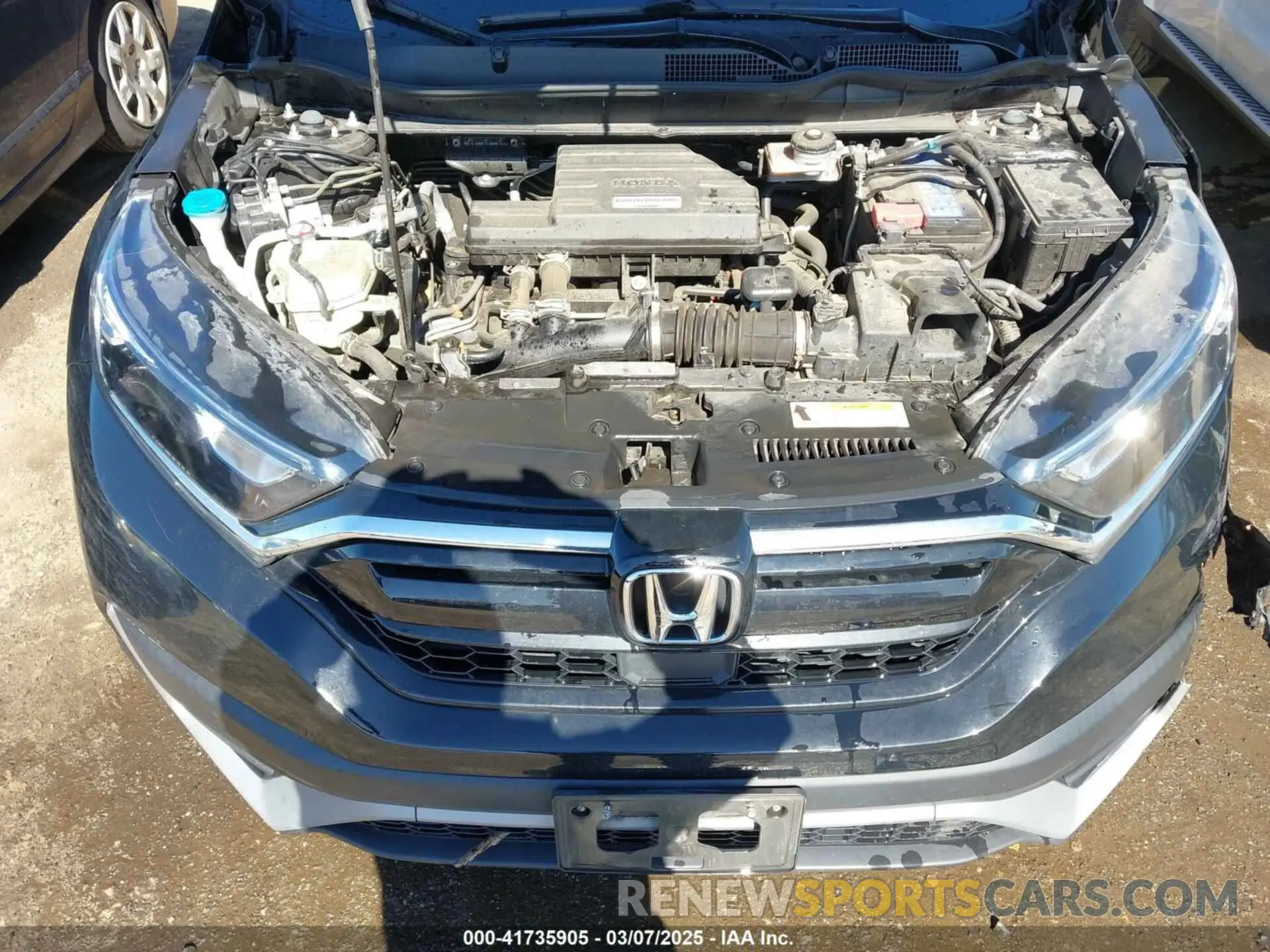 10 fotografías del automóvil dañado 5J6RW2H88LL011126 HONDA CR-V 2020