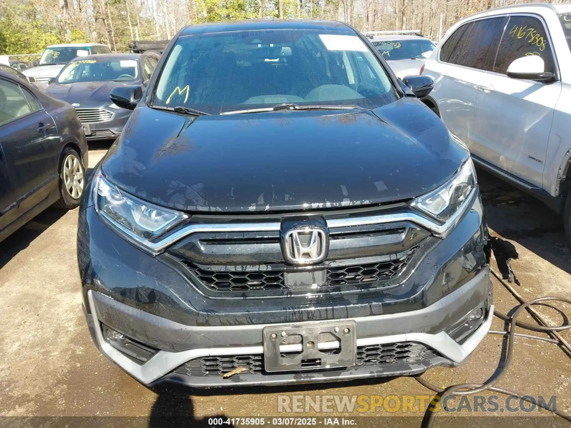 12 fotografías del automóvil dañado 5J6RW2H88LL011126 HONDA CR-V 2020