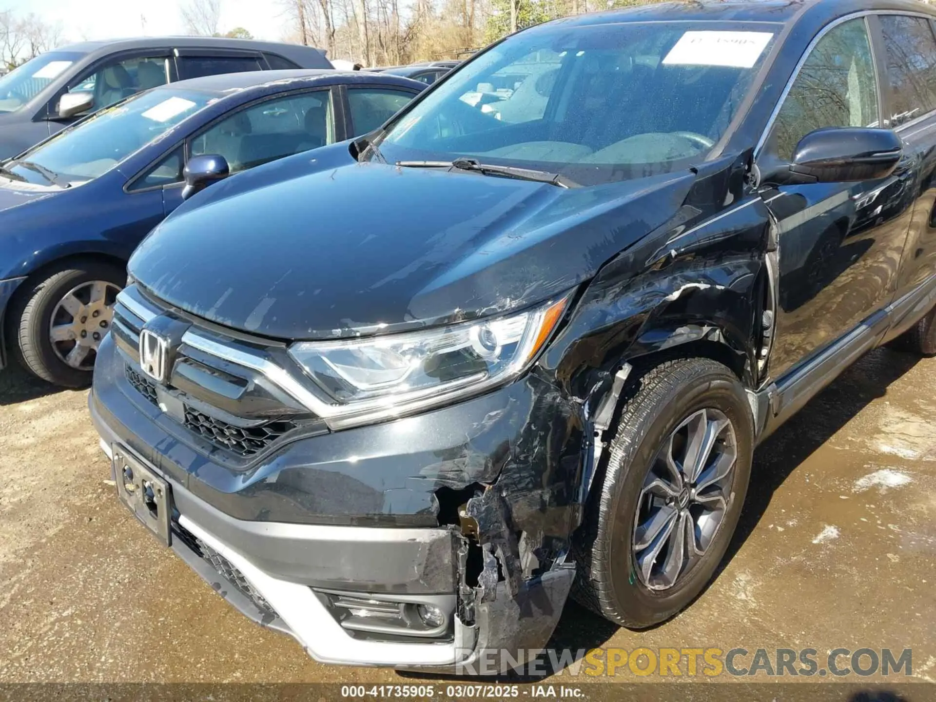 6 fotografías del automóvil dañado 5J6RW2H88LL011126 HONDA CR-V 2020