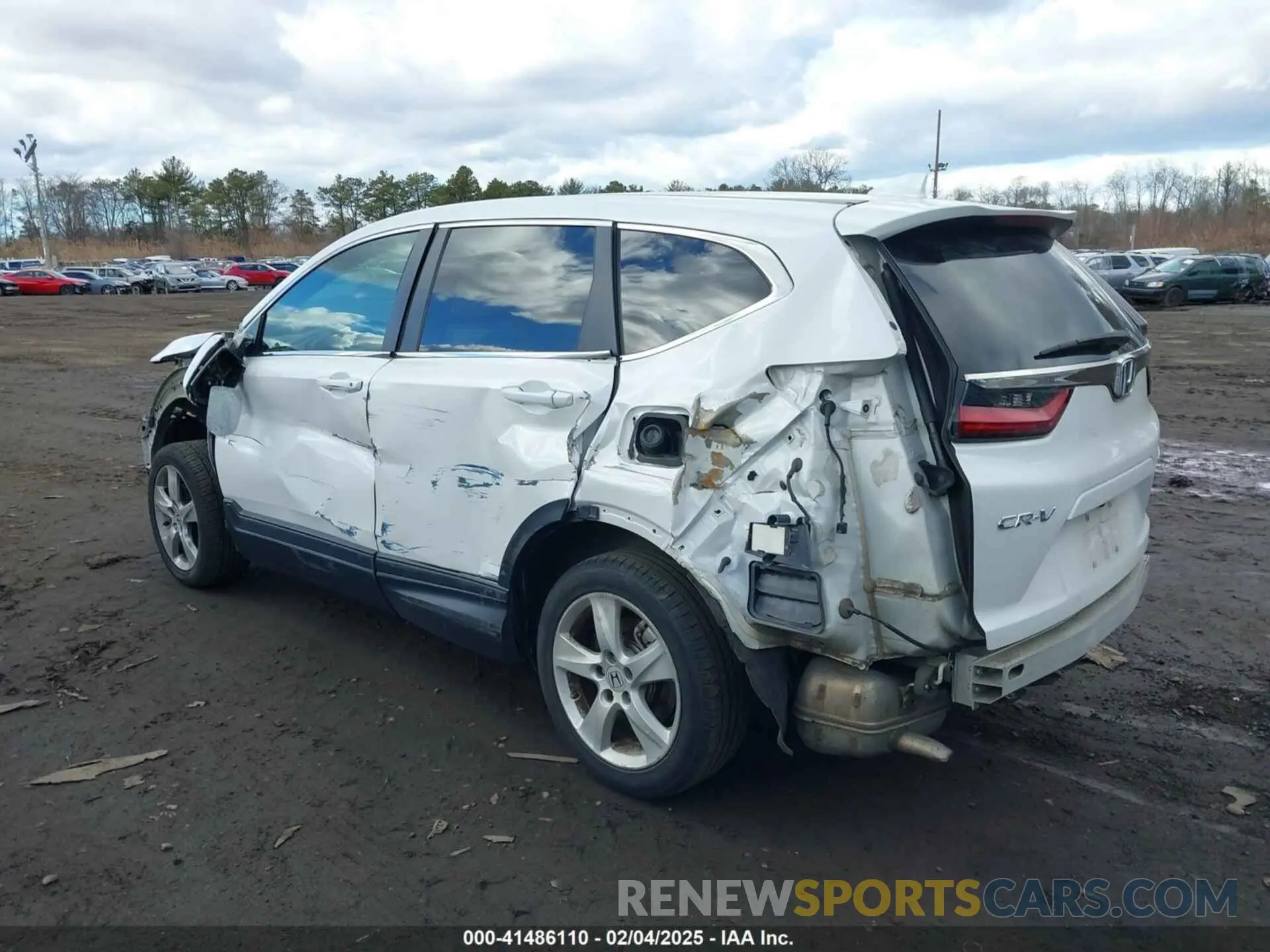 14 fotografías del automóvil dañado 5J6RW2H89LA008621 HONDA CR-V 2020