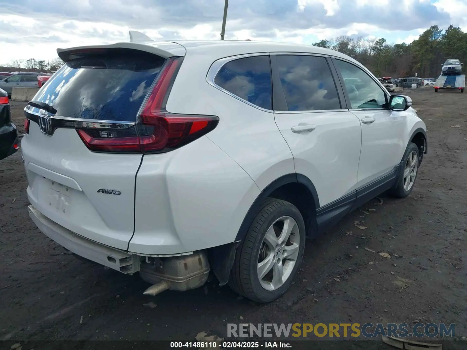 4 fotografías del automóvil dañado 5J6RW2H89LA008621 HONDA CR-V 2020