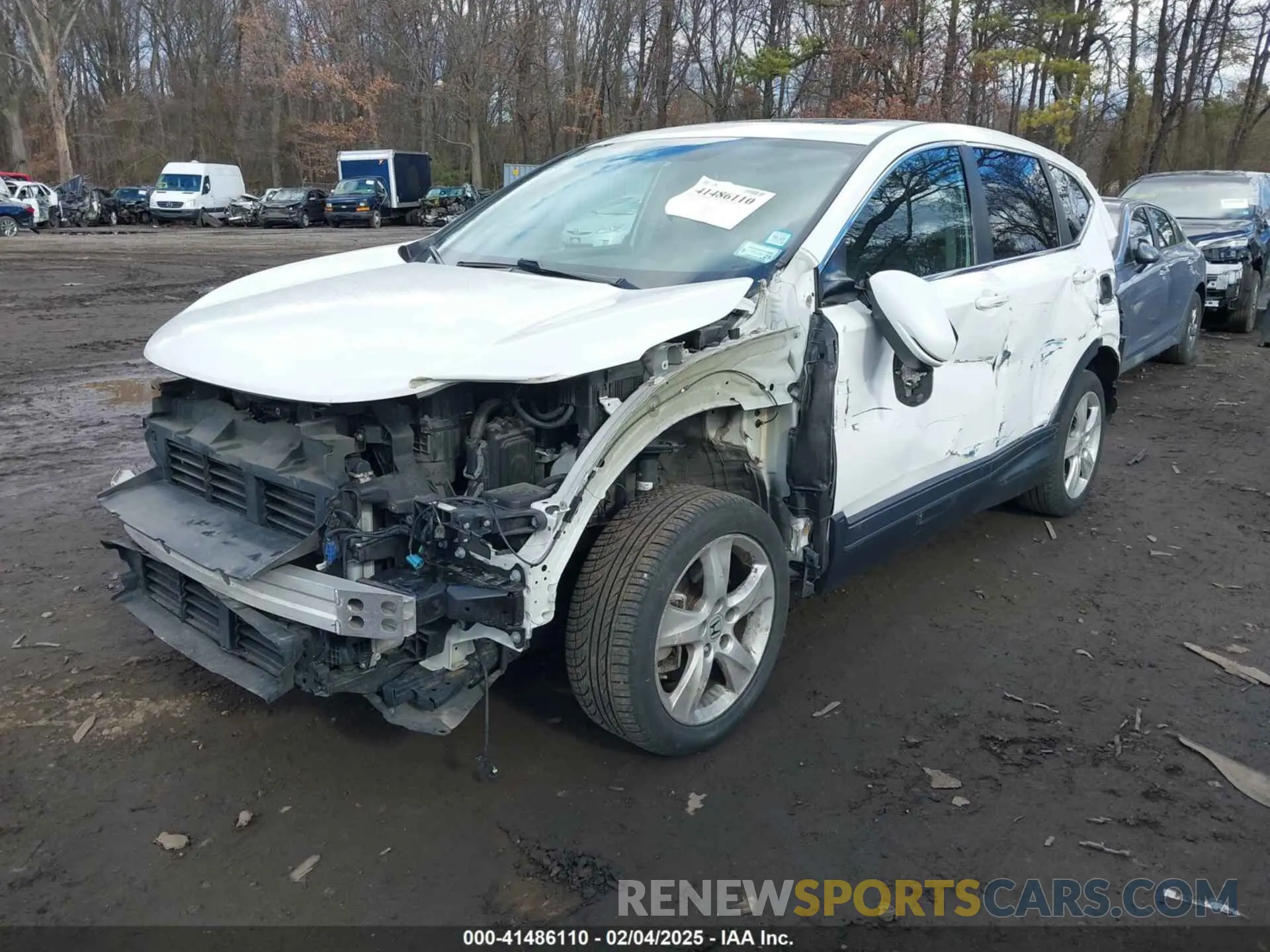 6 fotografías del automóvil dañado 5J6RW2H89LA008621 HONDA CR-V 2020