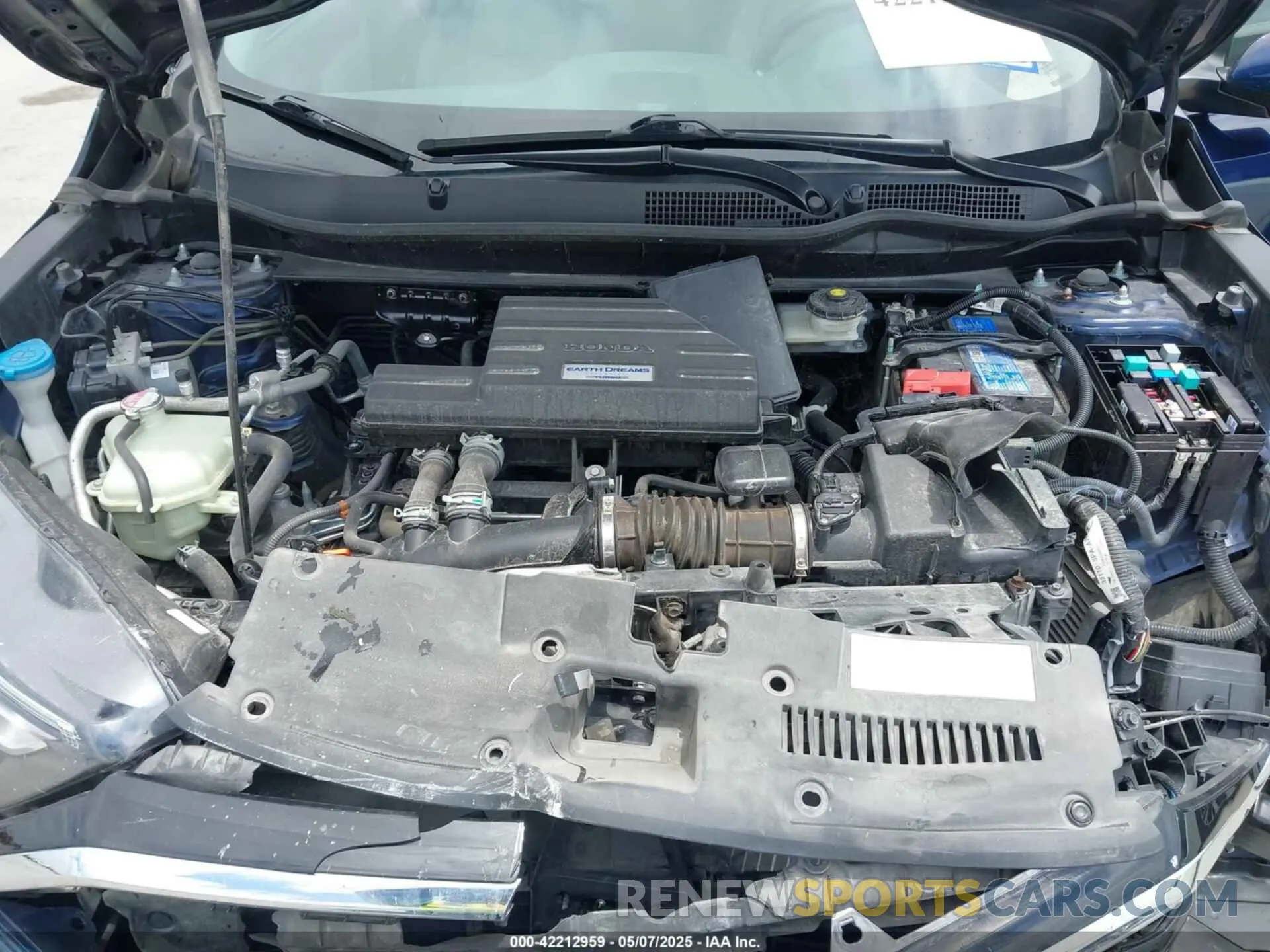 10 fotografías del automóvil dañado 5J6RW2H89LL021955 HONDA CR-V 2020