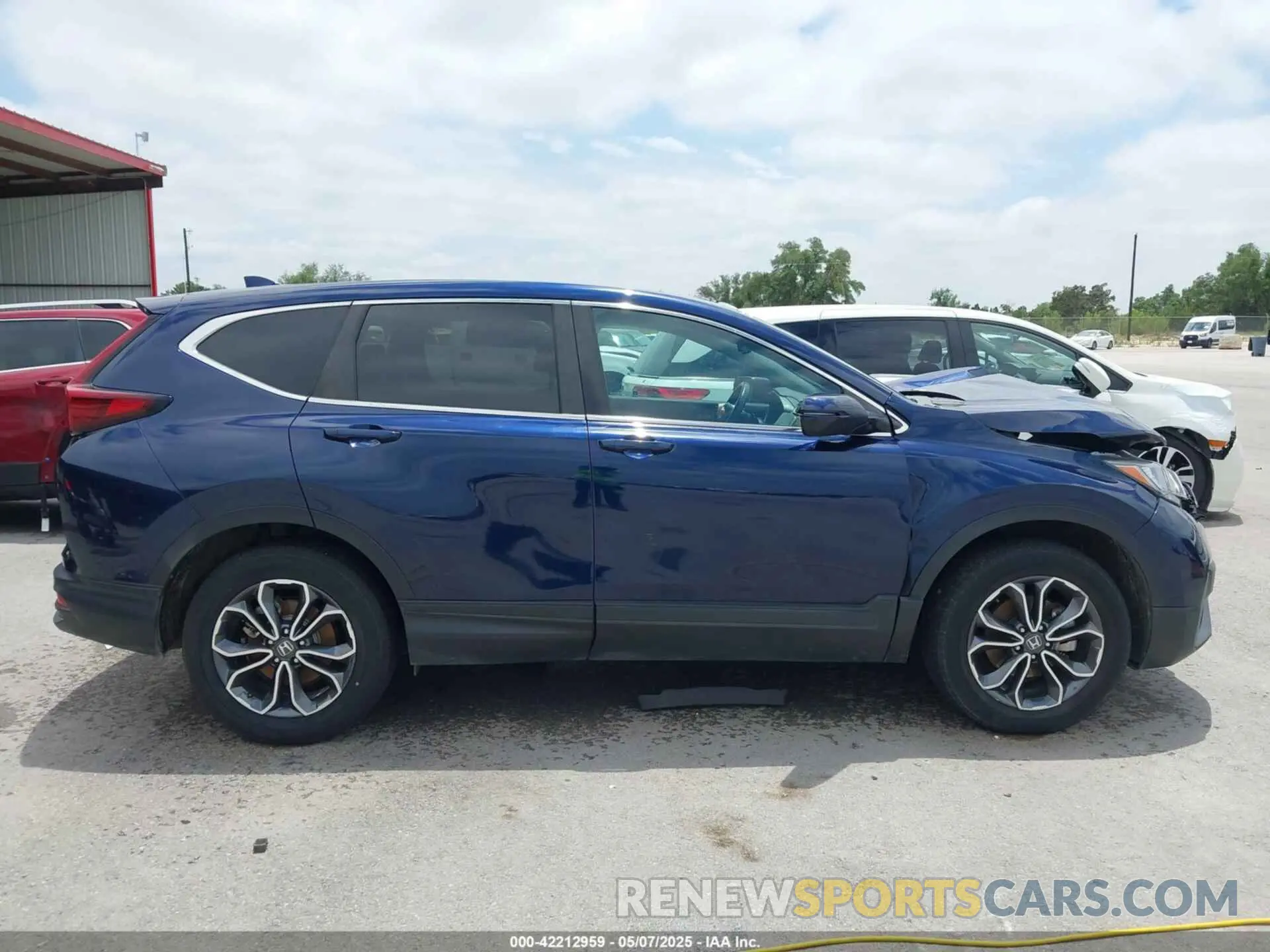 14 fotografías del automóvil dañado 5J6RW2H89LL021955 HONDA CR-V 2020