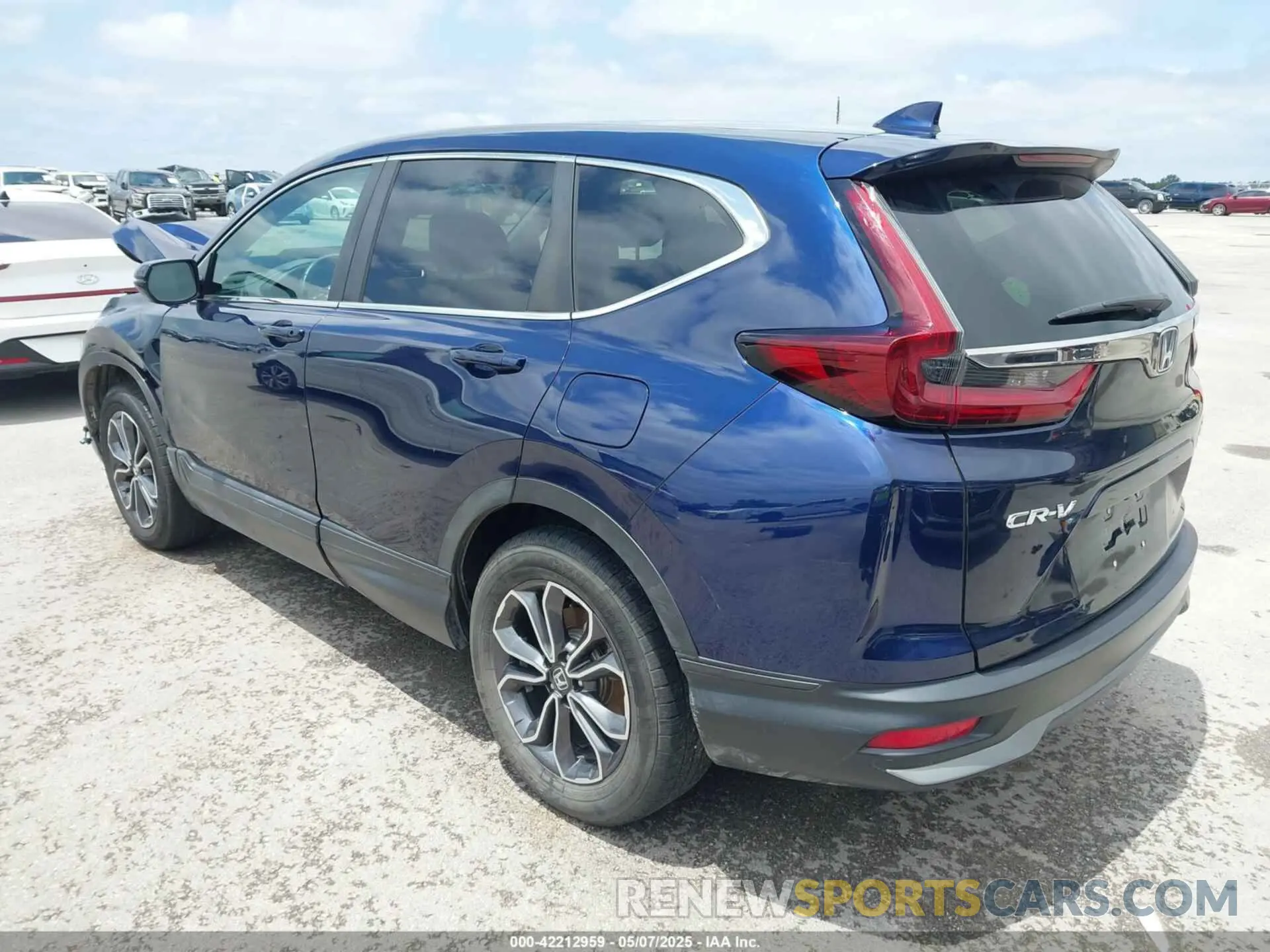 3 fotografías del automóvil dañado 5J6RW2H89LL021955 HONDA CR-V 2020