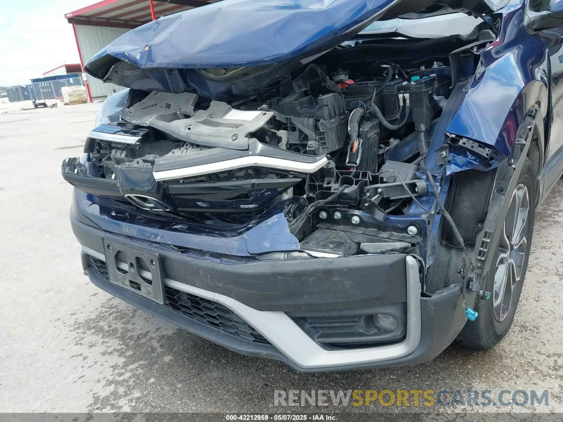 6 fotografías del automóvil dañado 5J6RW2H89LL021955 HONDA CR-V 2020