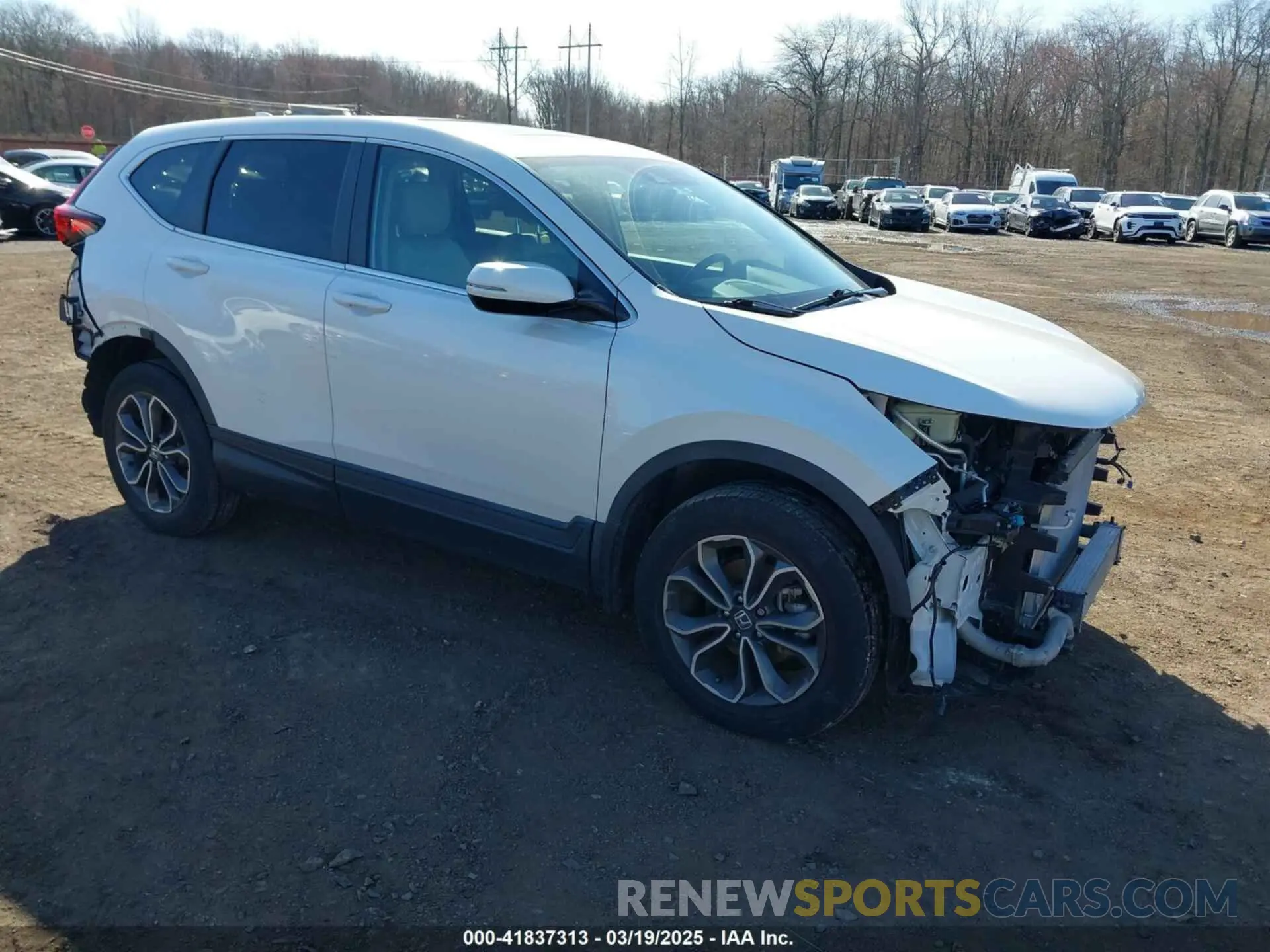 1 fotografías del automóvil dañado 5J6RW2H8XLA019966 HONDA CR-V 2020