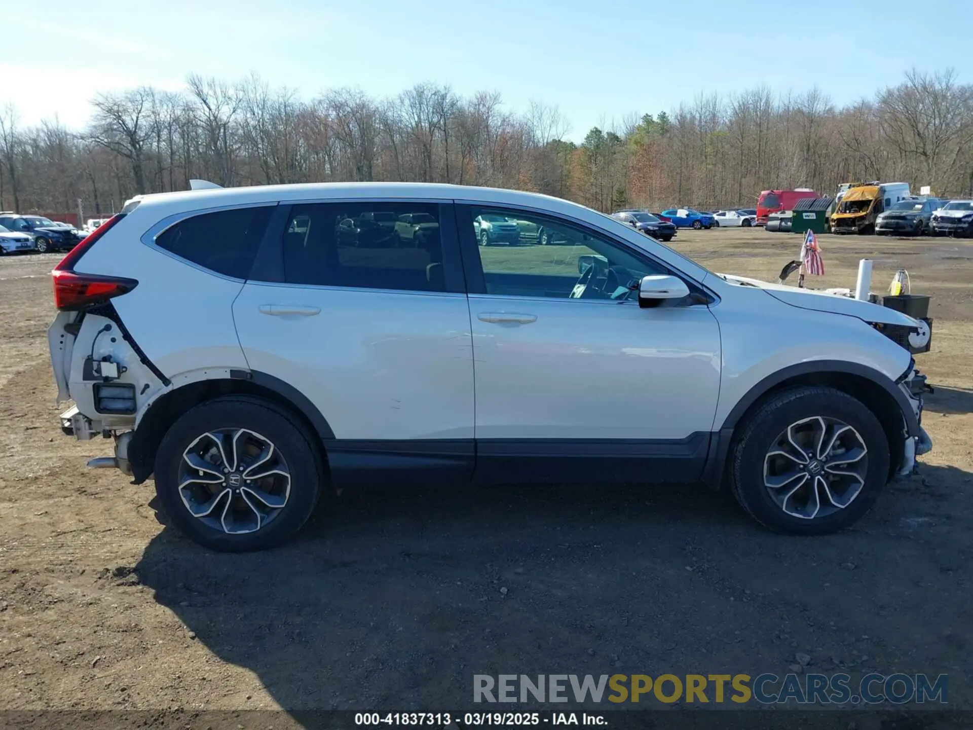 13 fotografías del automóvil dañado 5J6RW2H8XLA019966 HONDA CR-V 2020