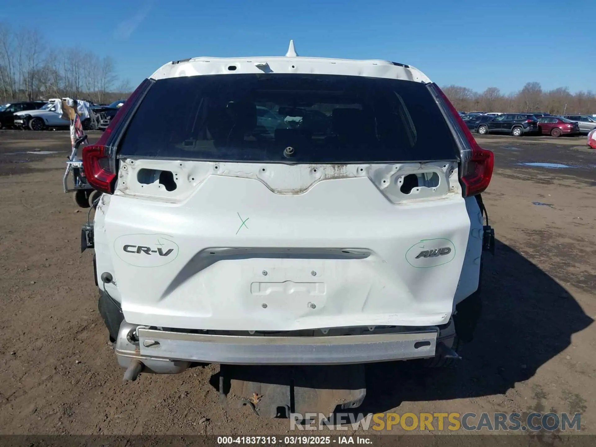 16 fotografías del automóvil dañado 5J6RW2H8XLA019966 HONDA CR-V 2020
