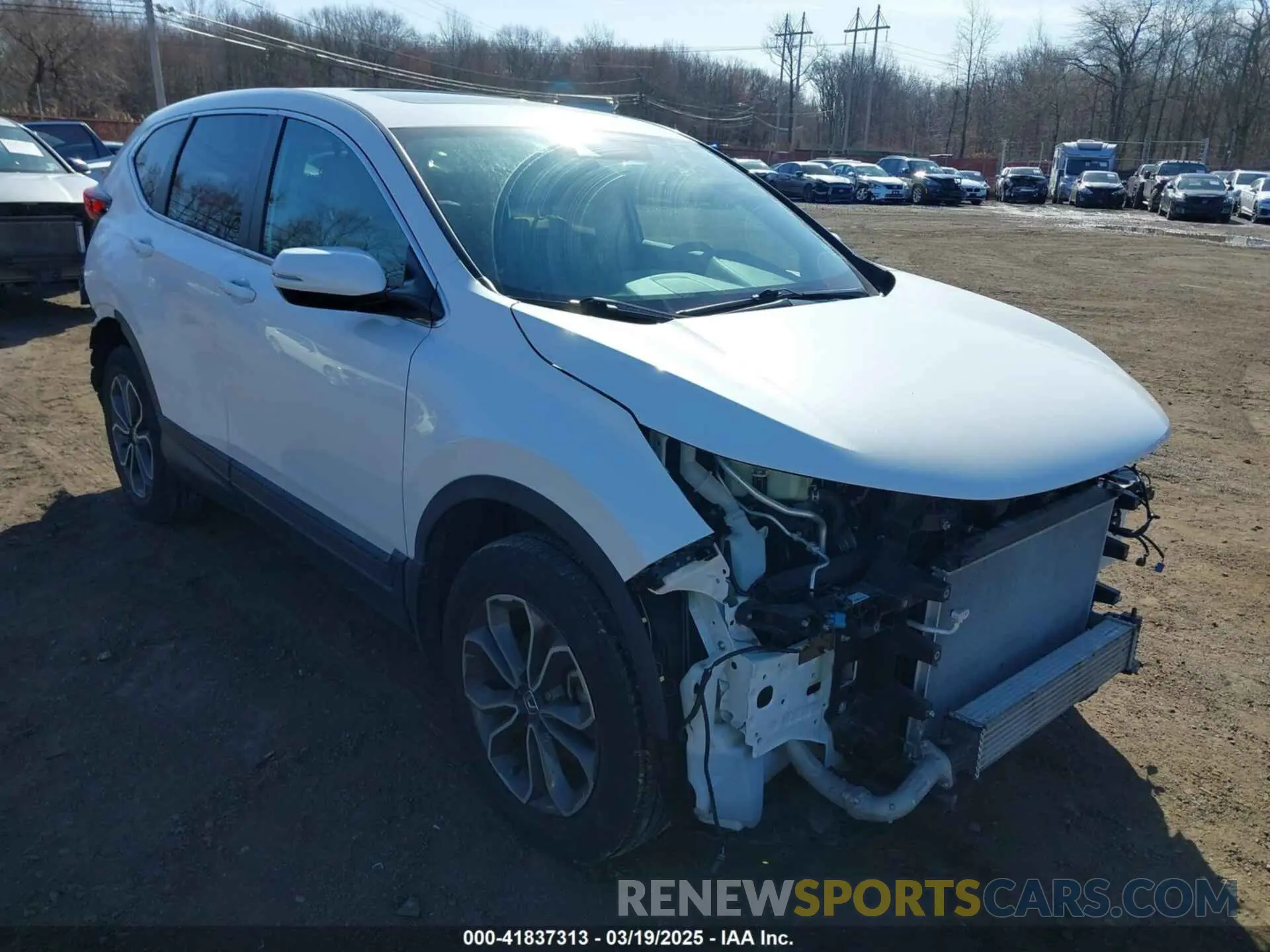 17 fotografías del automóvil dañado 5J6RW2H8XLA019966 HONDA CR-V 2020