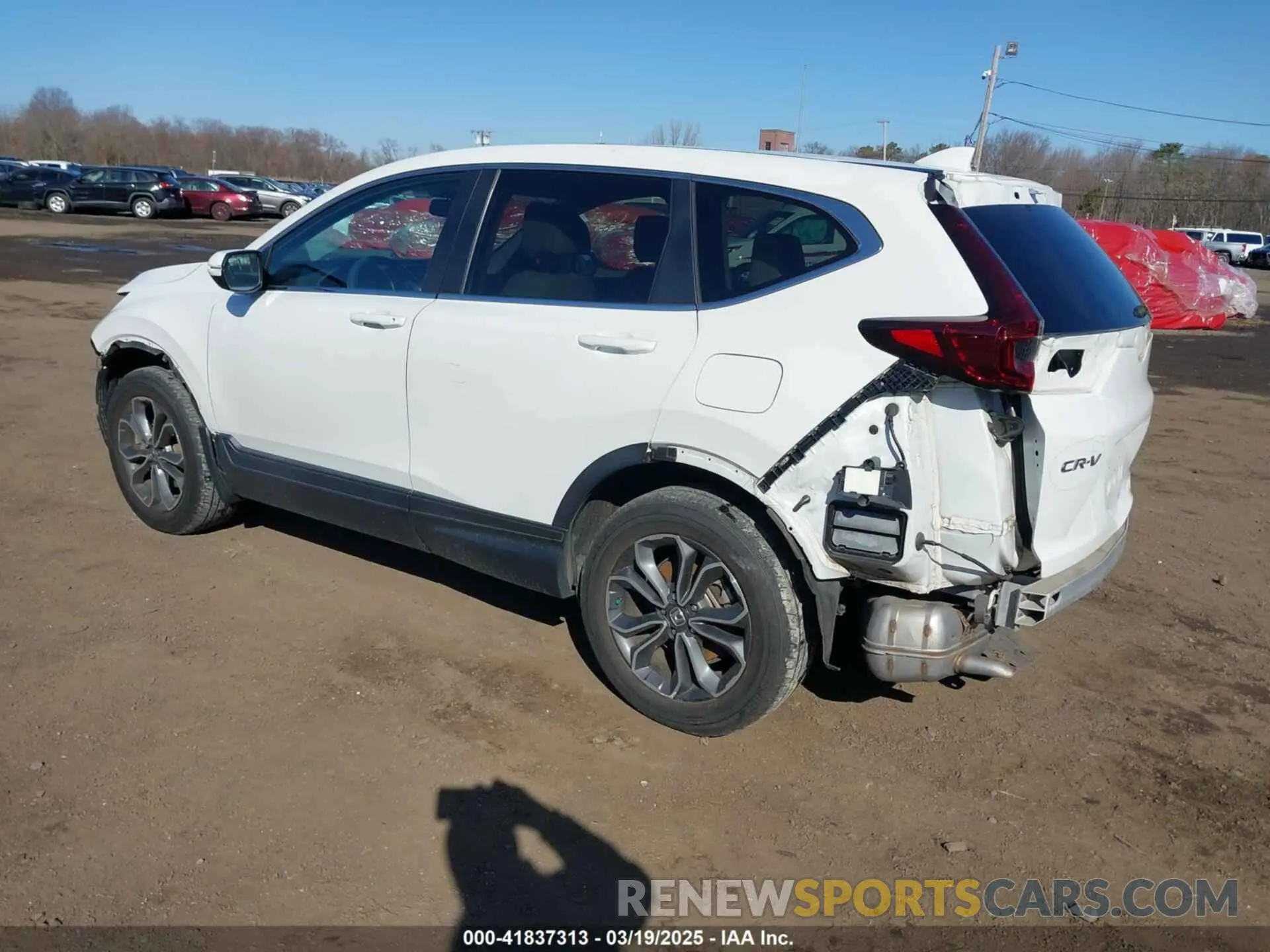 3 fotografías del automóvil dañado 5J6RW2H8XLA019966 HONDA CR-V 2020
