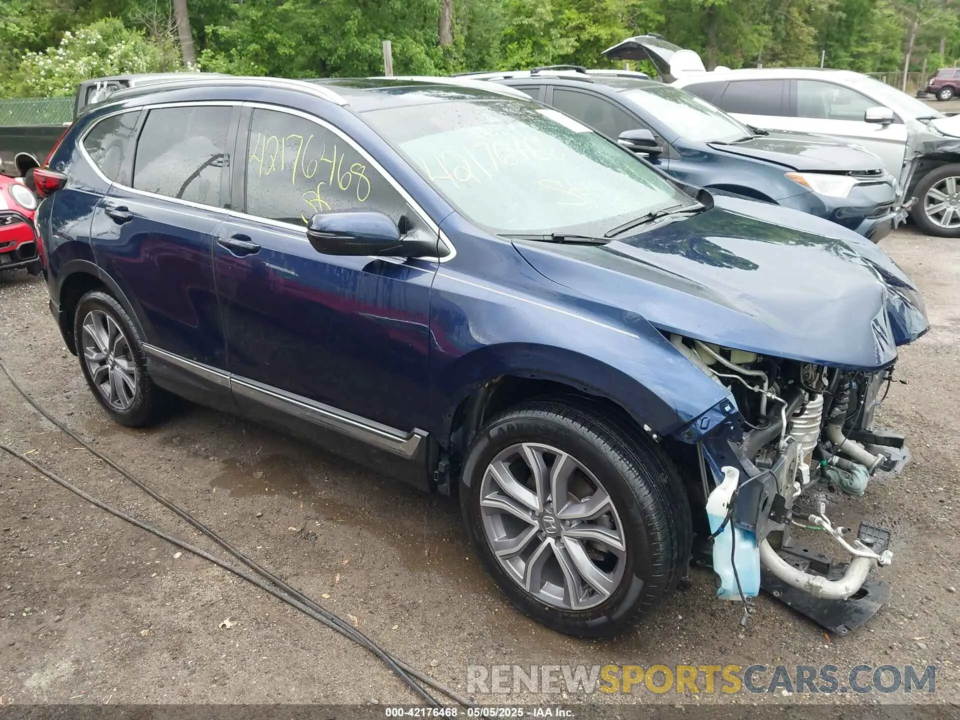 1 fotografías del automóvil dañado 5J6RW2H97LL008095 HONDA CR-V 2020