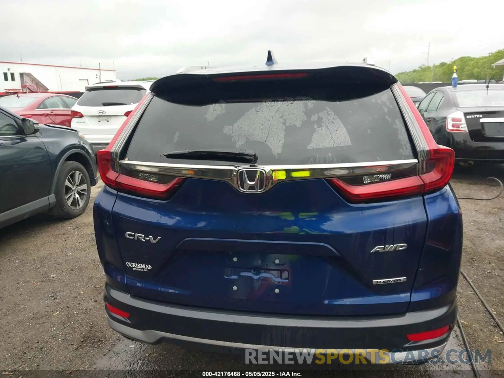 17 fotografías del automóvil dañado 5J6RW2H97LL008095 HONDA CR-V 2020
